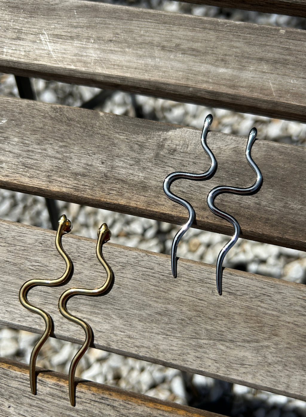 Pendientes serpiente