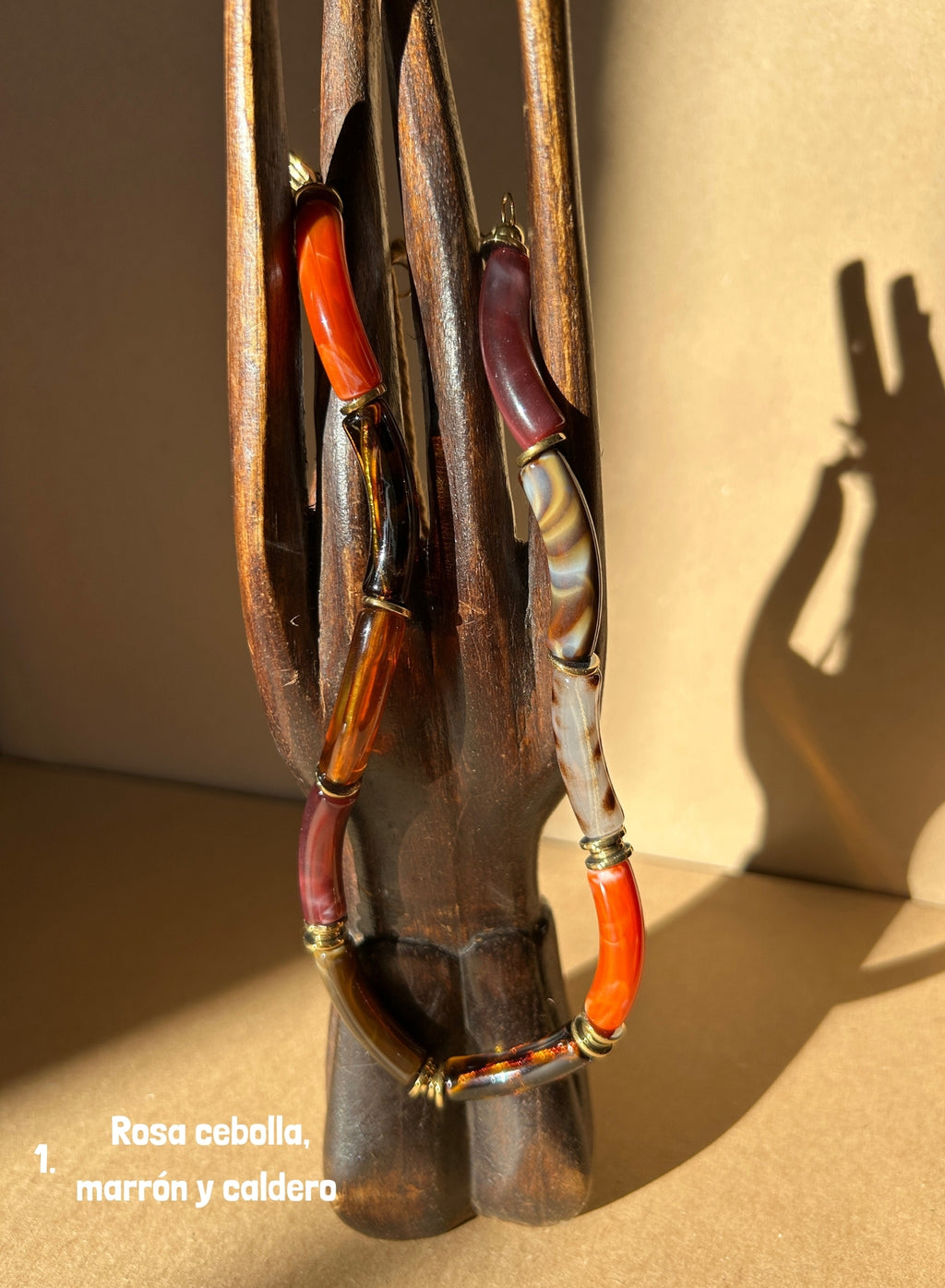 Collar macarrones (disponible en varios colores)