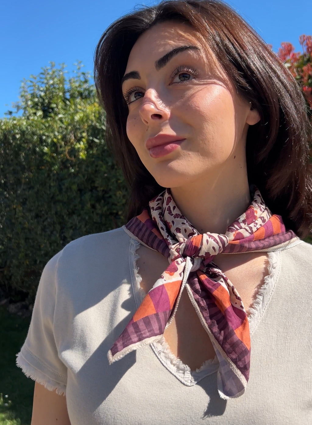 Pañuelo cuello algodón
