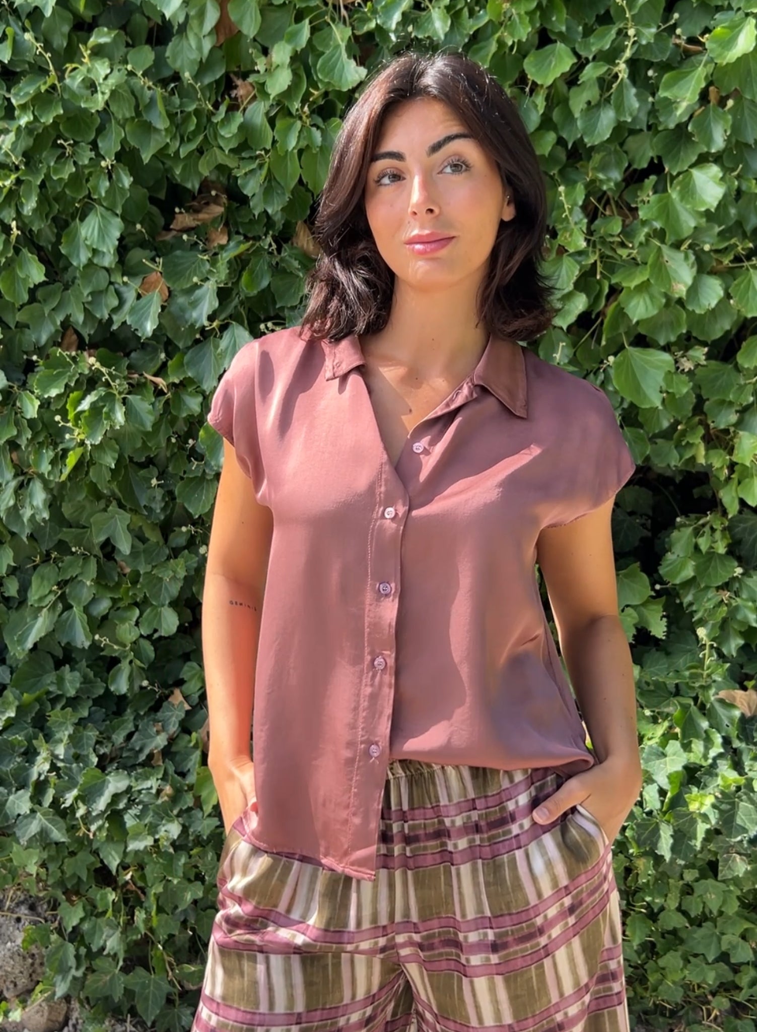 Blusa raso