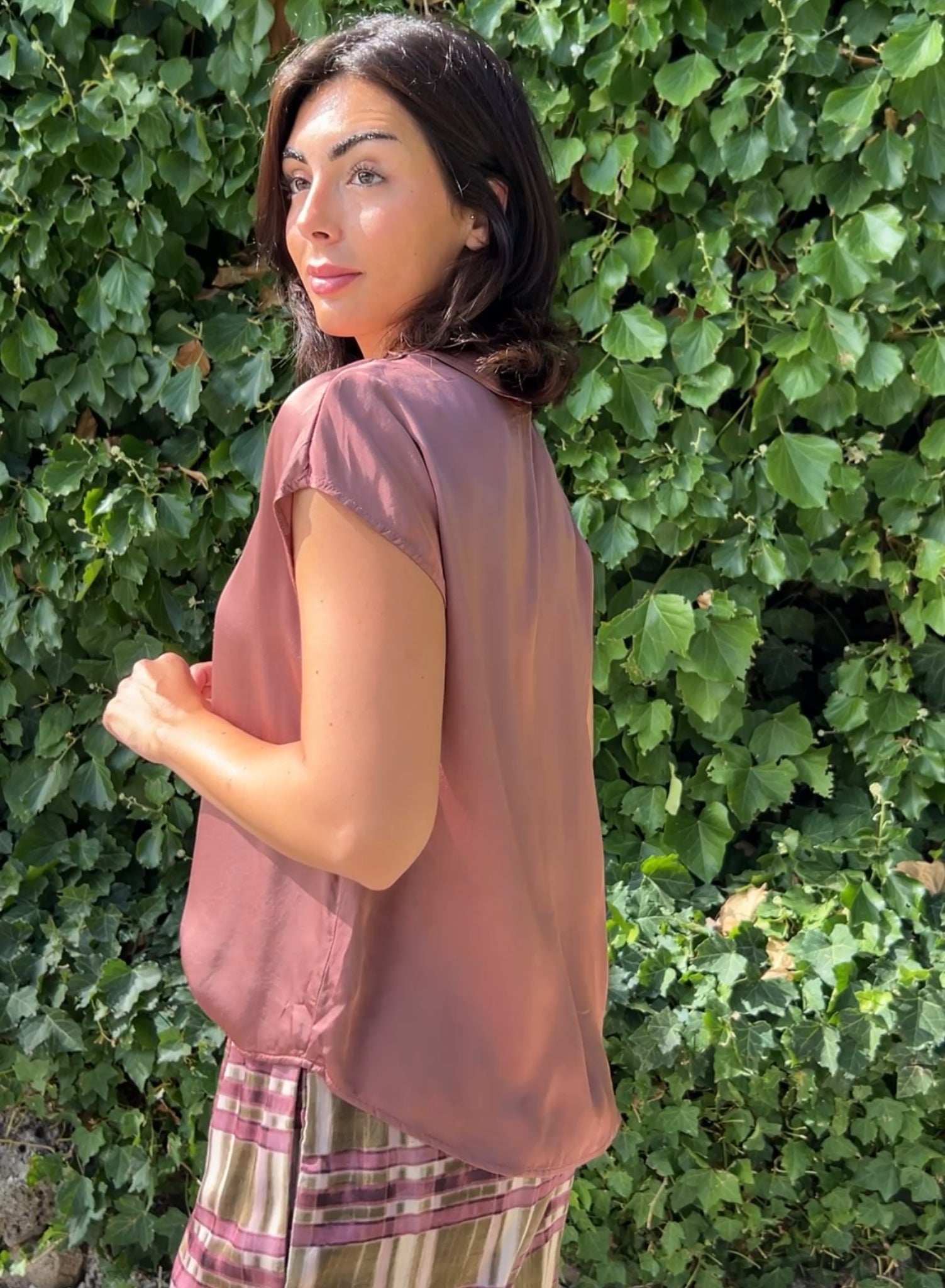 Blusa raso