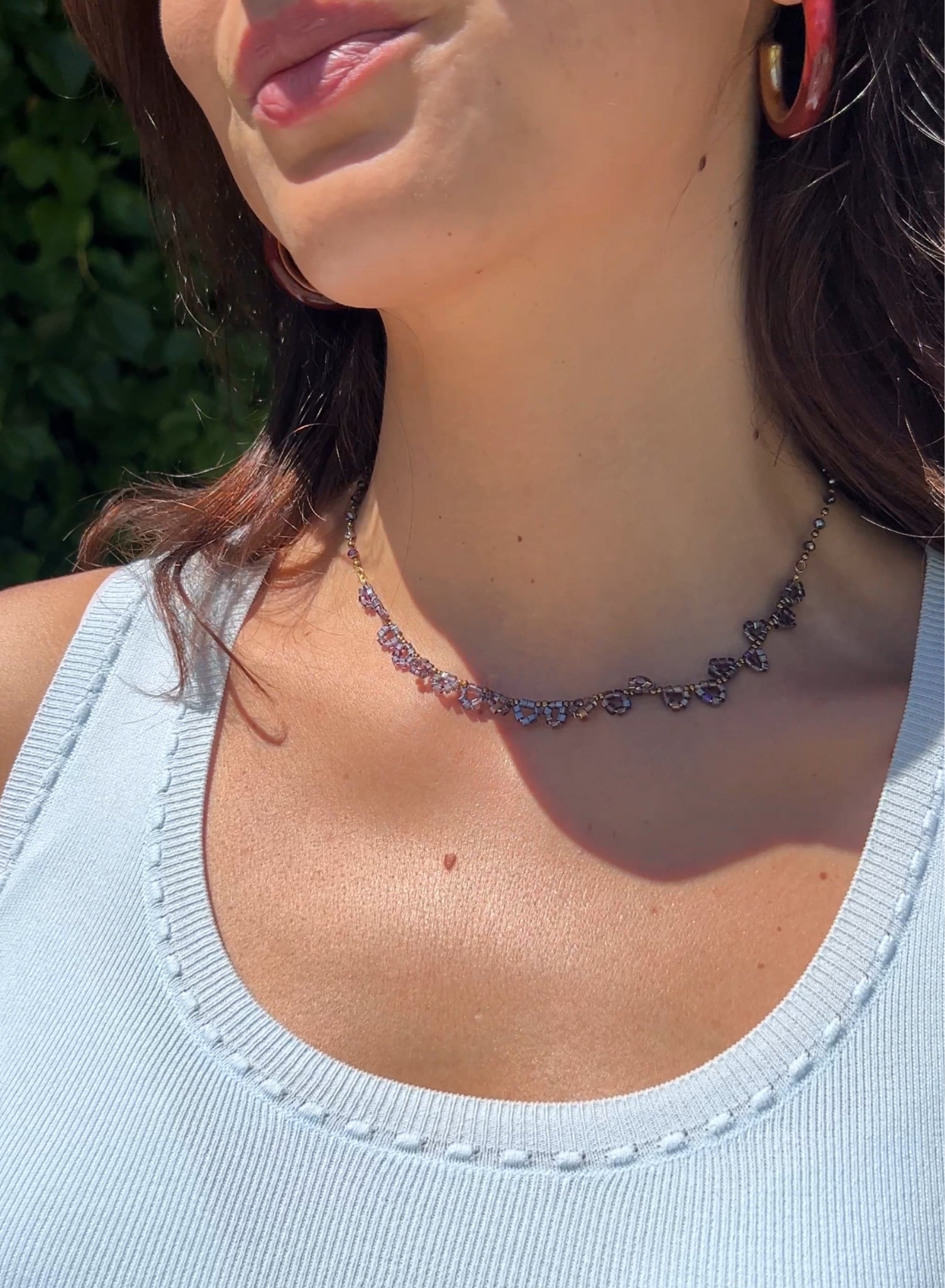 Collar cristales
