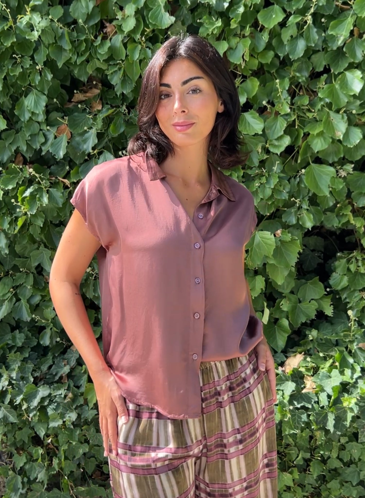 Blusa raso