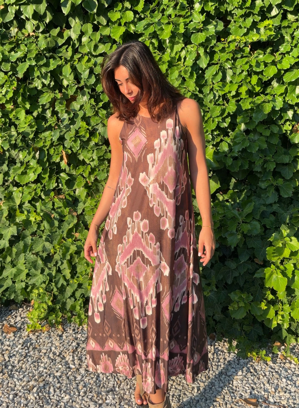 Vestido licra étnico