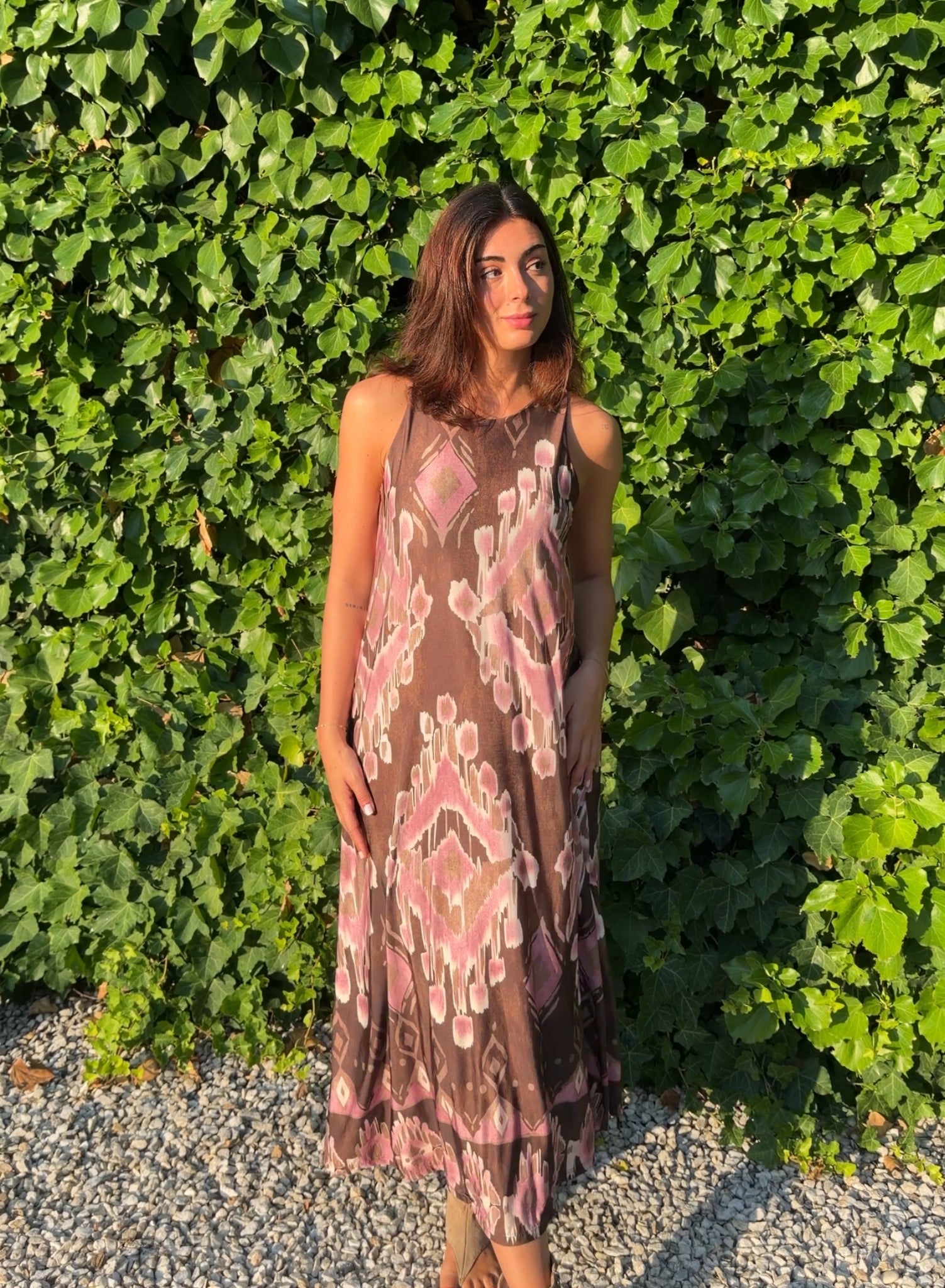 Vestido licra étnico