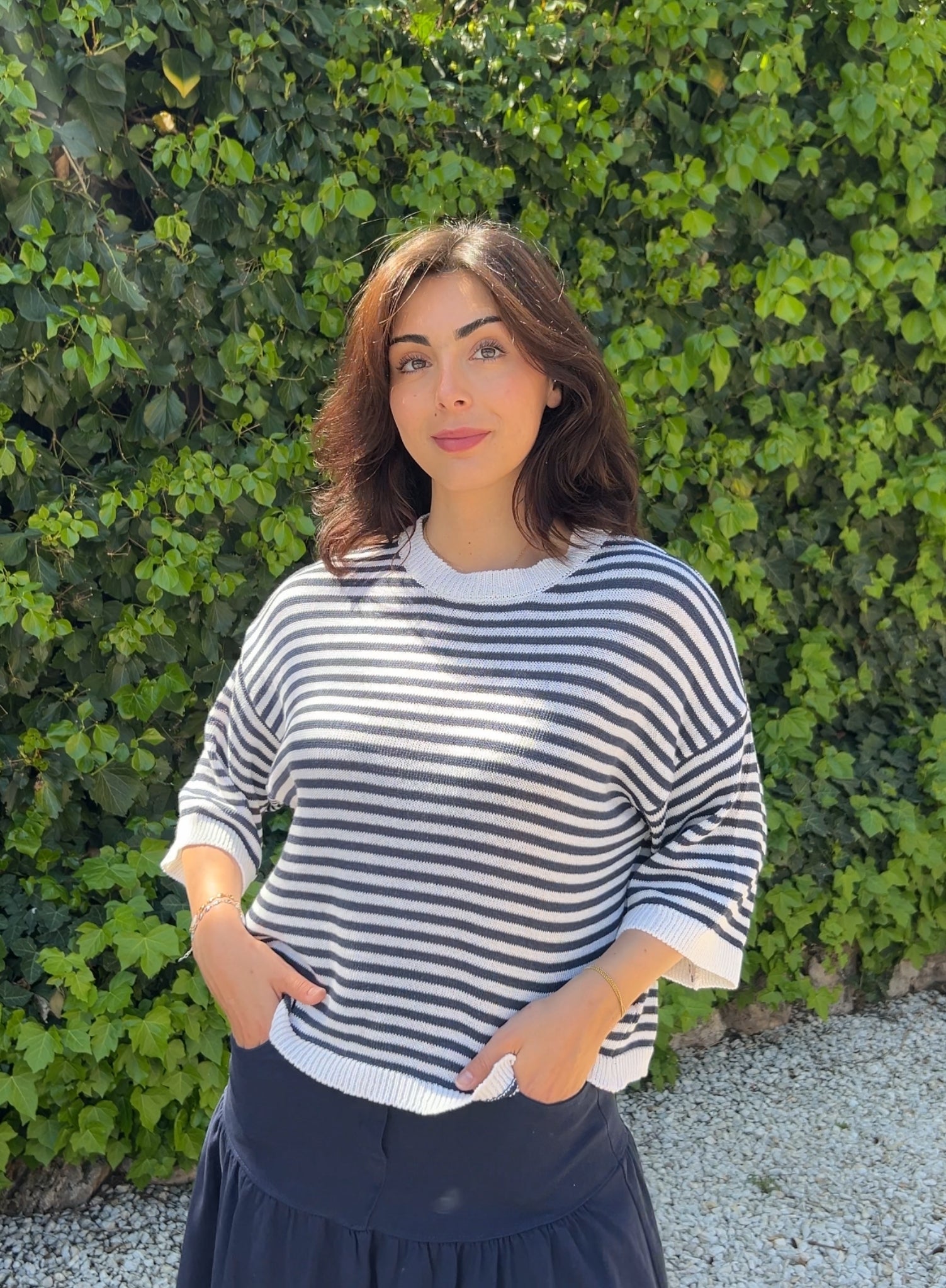 Jersey algodón marinero