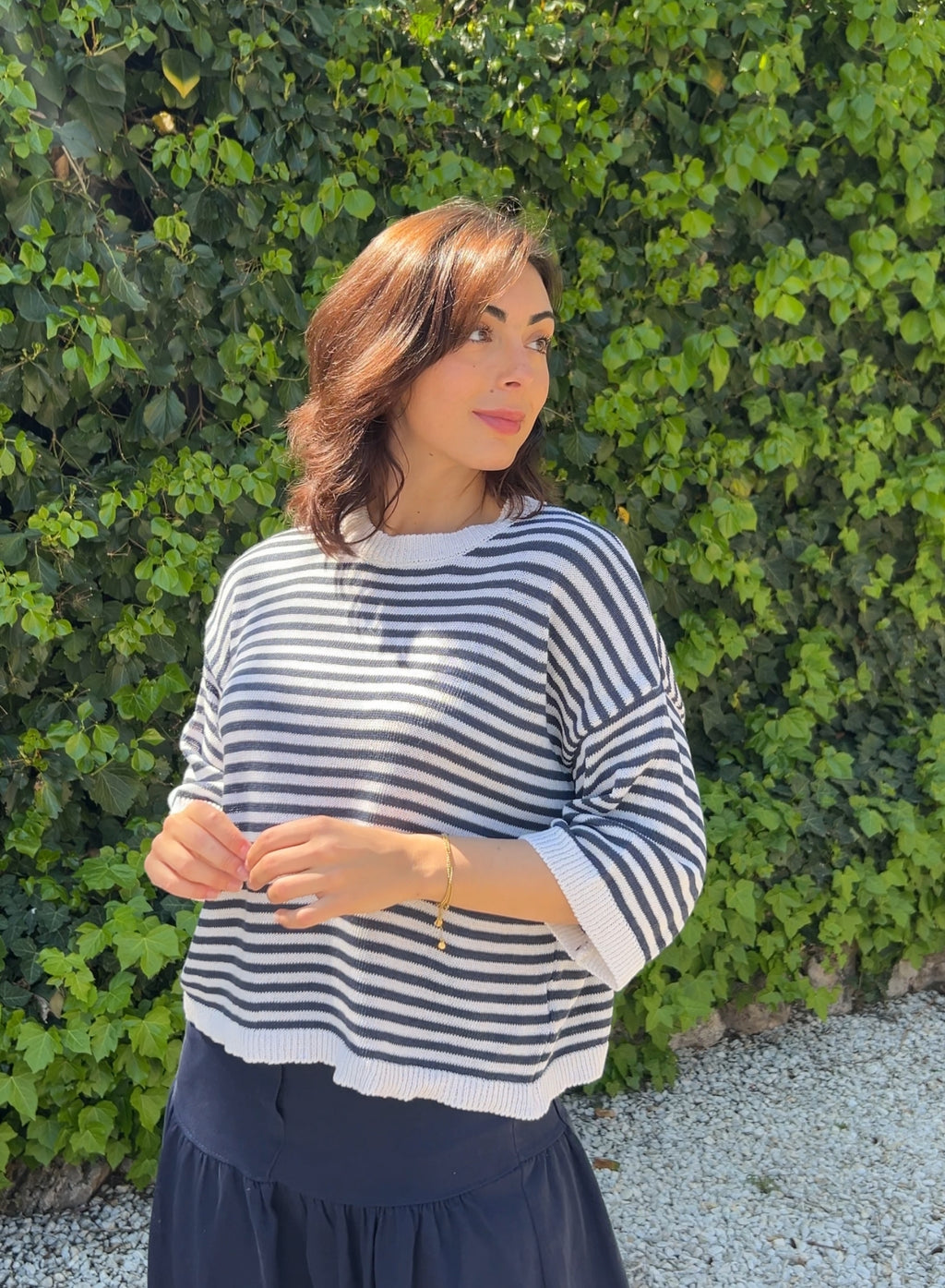 Jersey algodón marinero