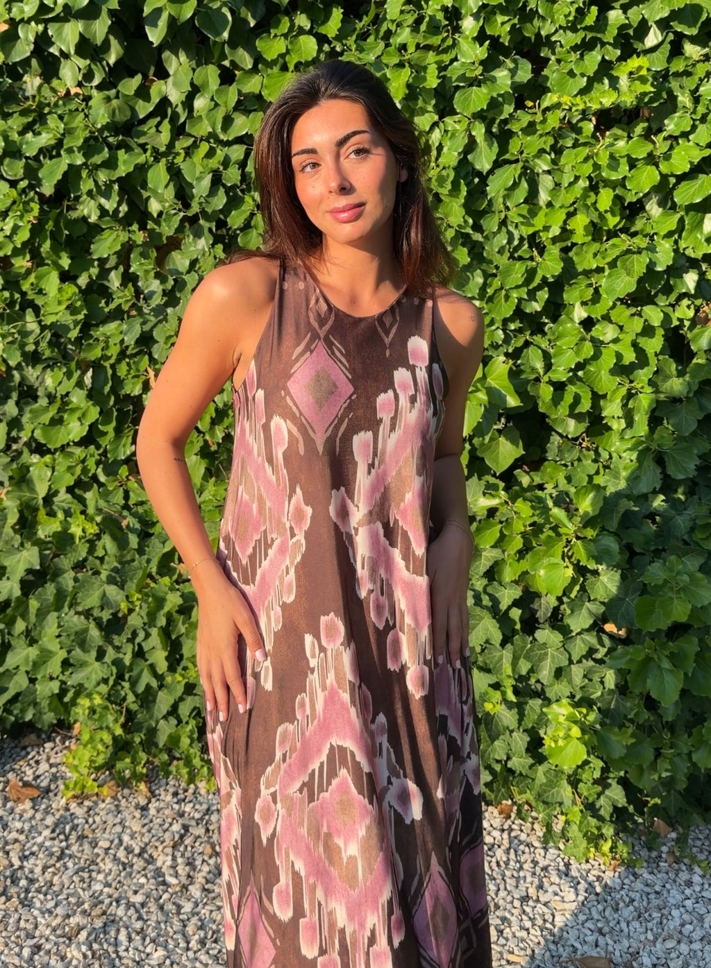 Vestido licra étnico