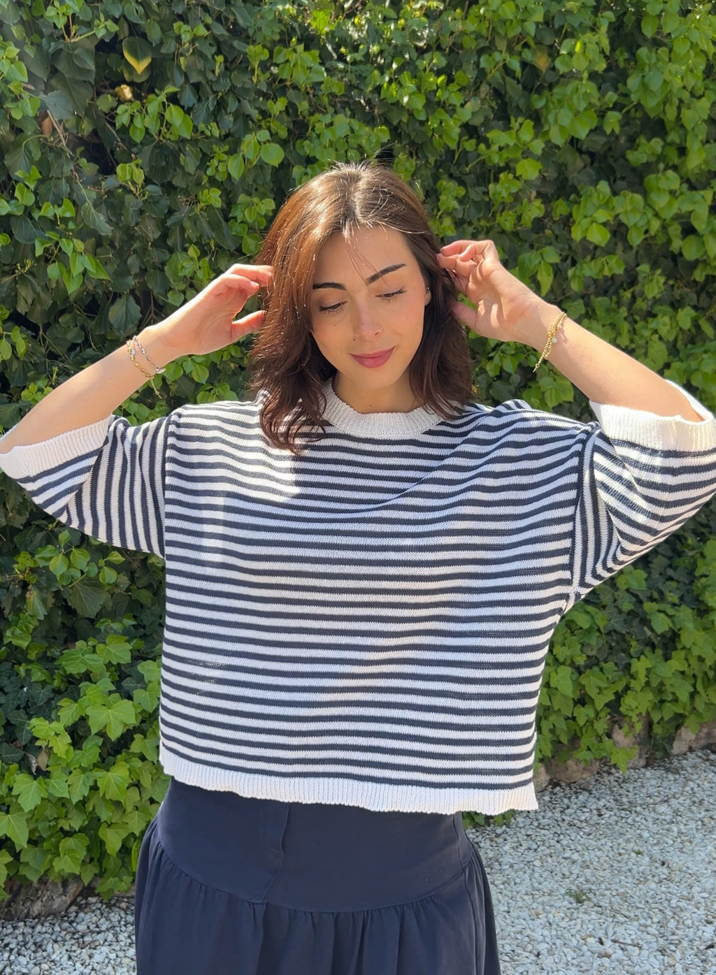 Jersey algodón marinero
