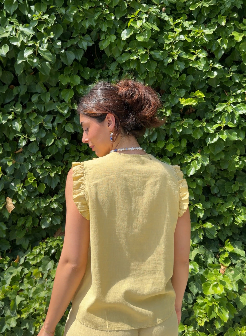 Blusa cloti amarillo