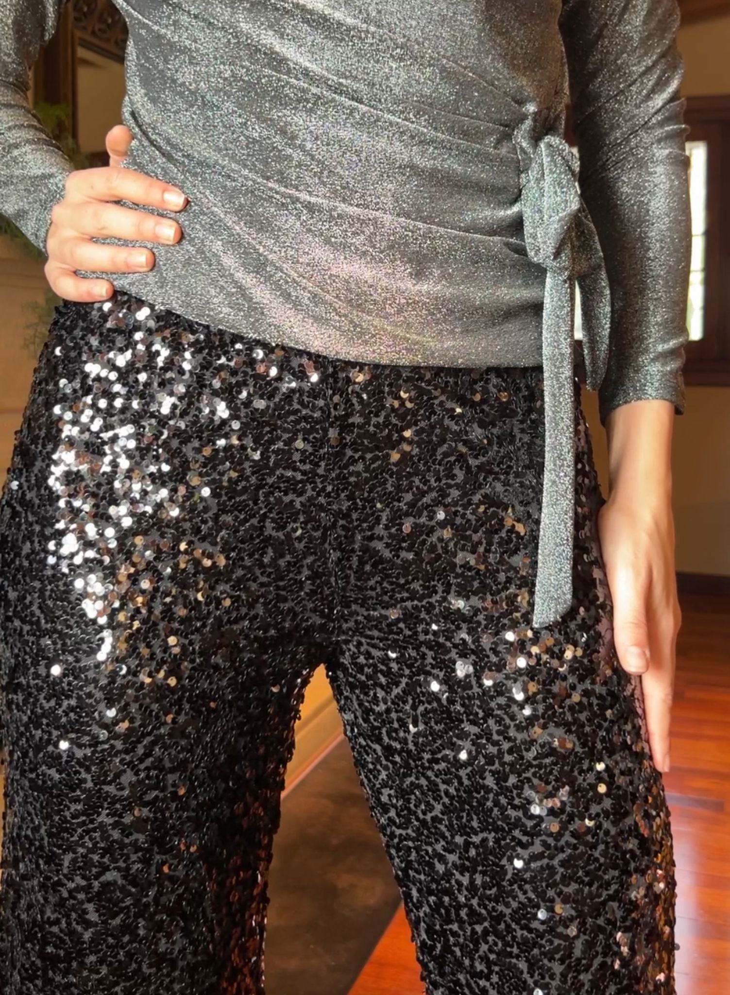 Pantalón lentejuelas