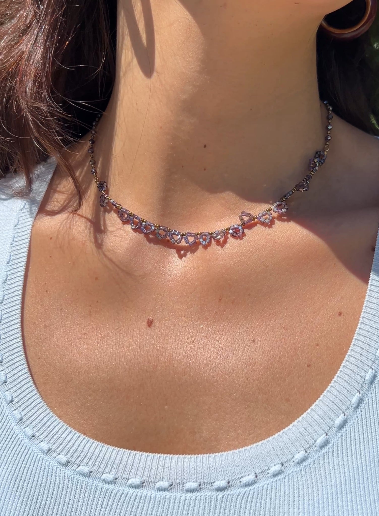 Collar cristales