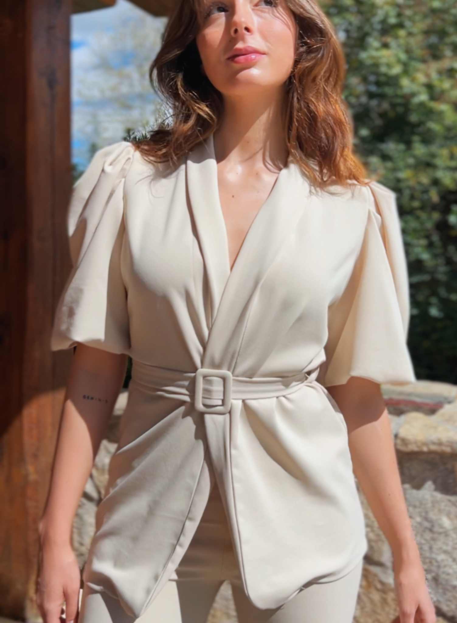 Traje Amaia Beige