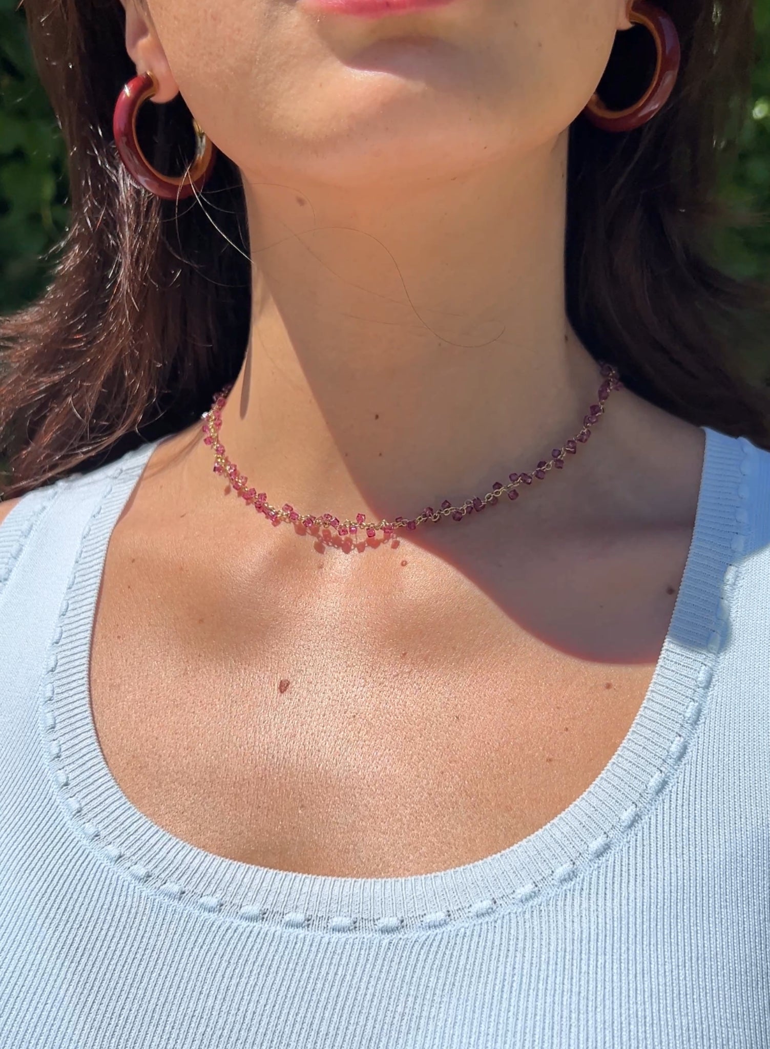 Collar cristales