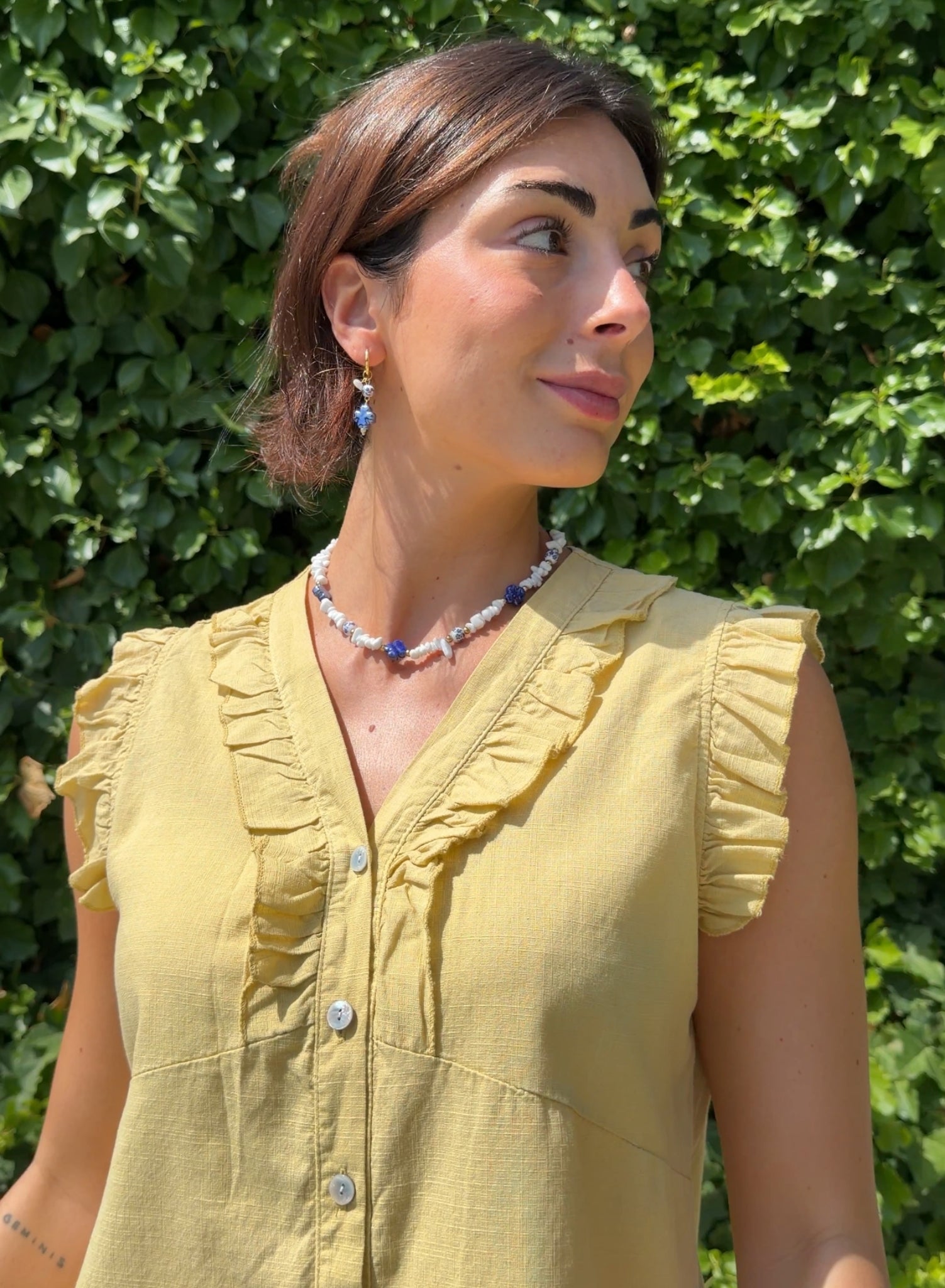 Blusa cloti amarillo