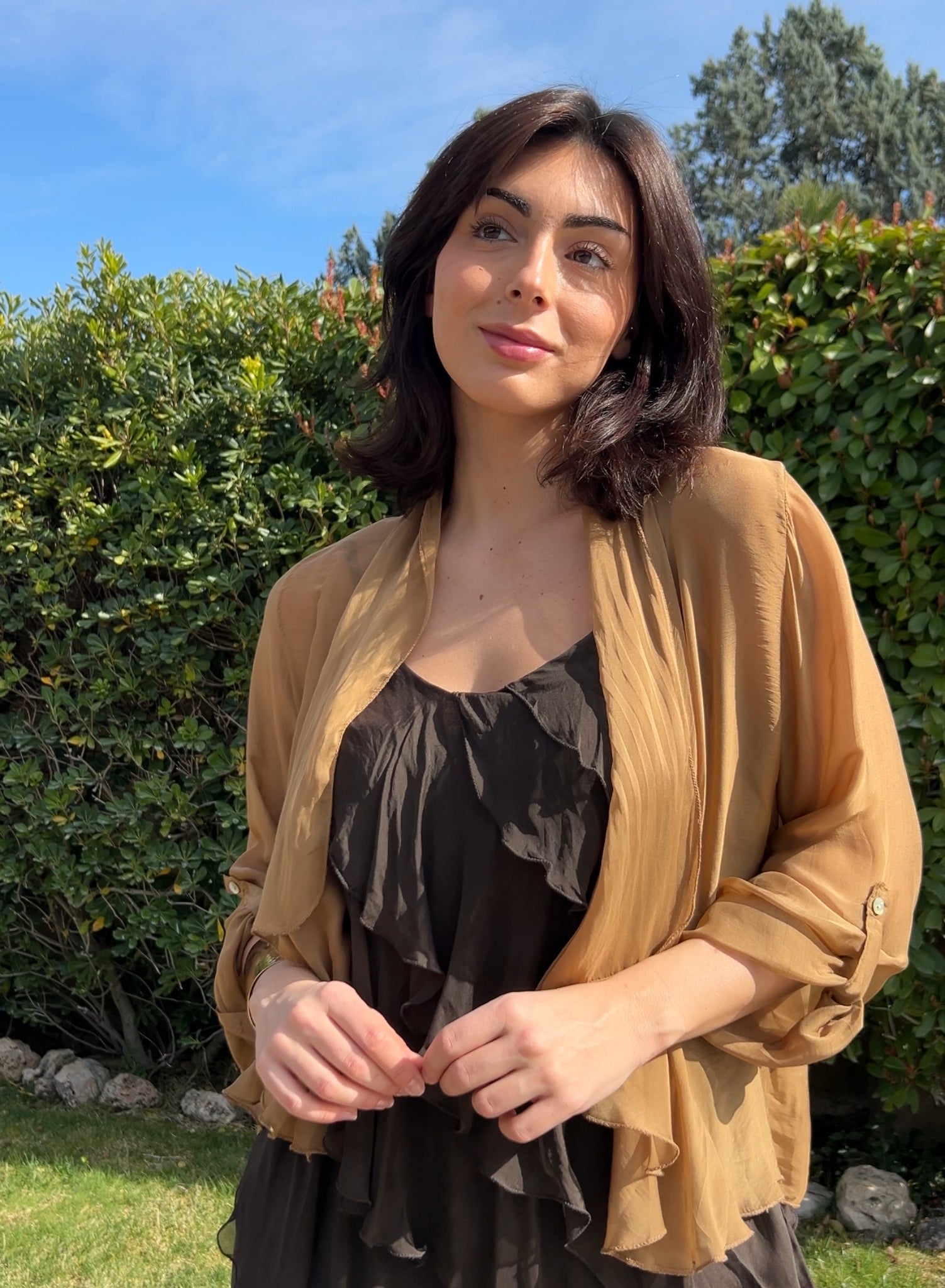 Vestido volante choco