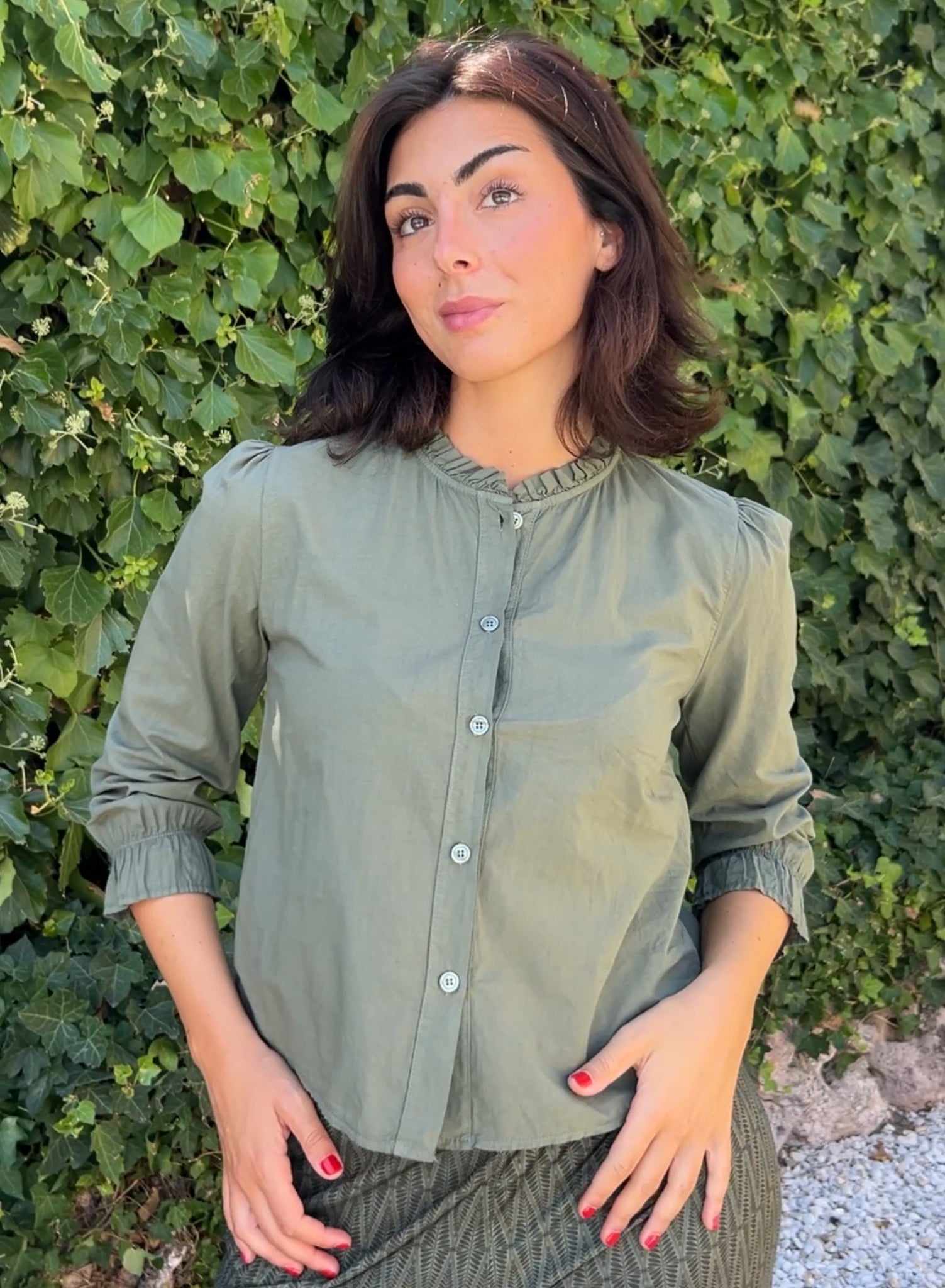 Blusa verde