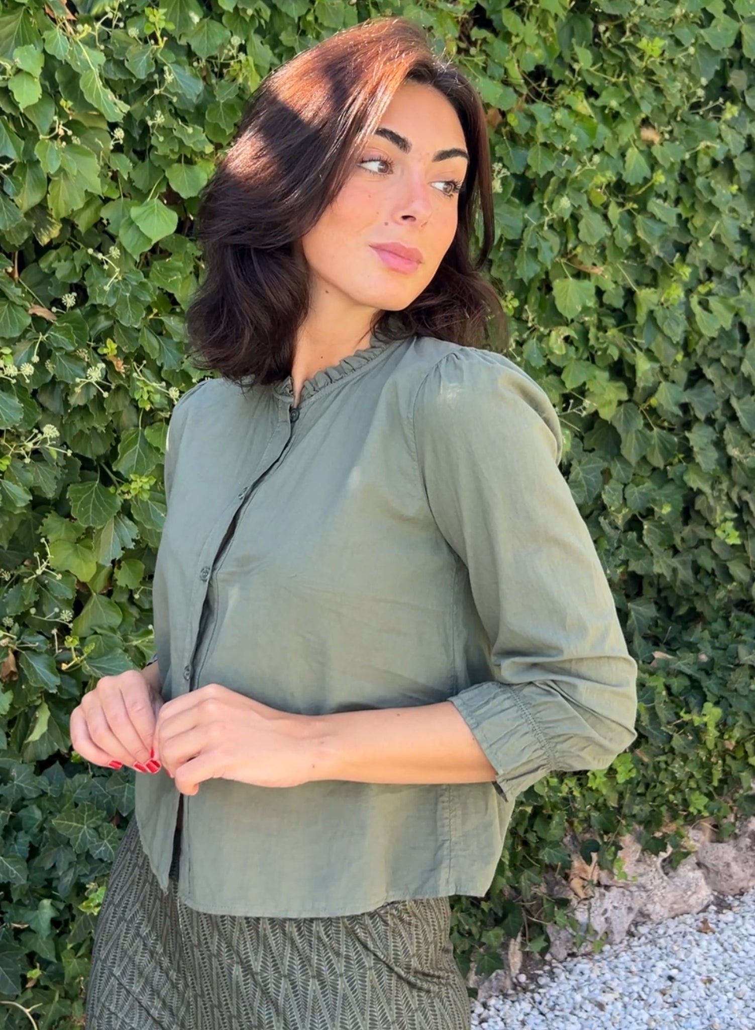 Blusa verde