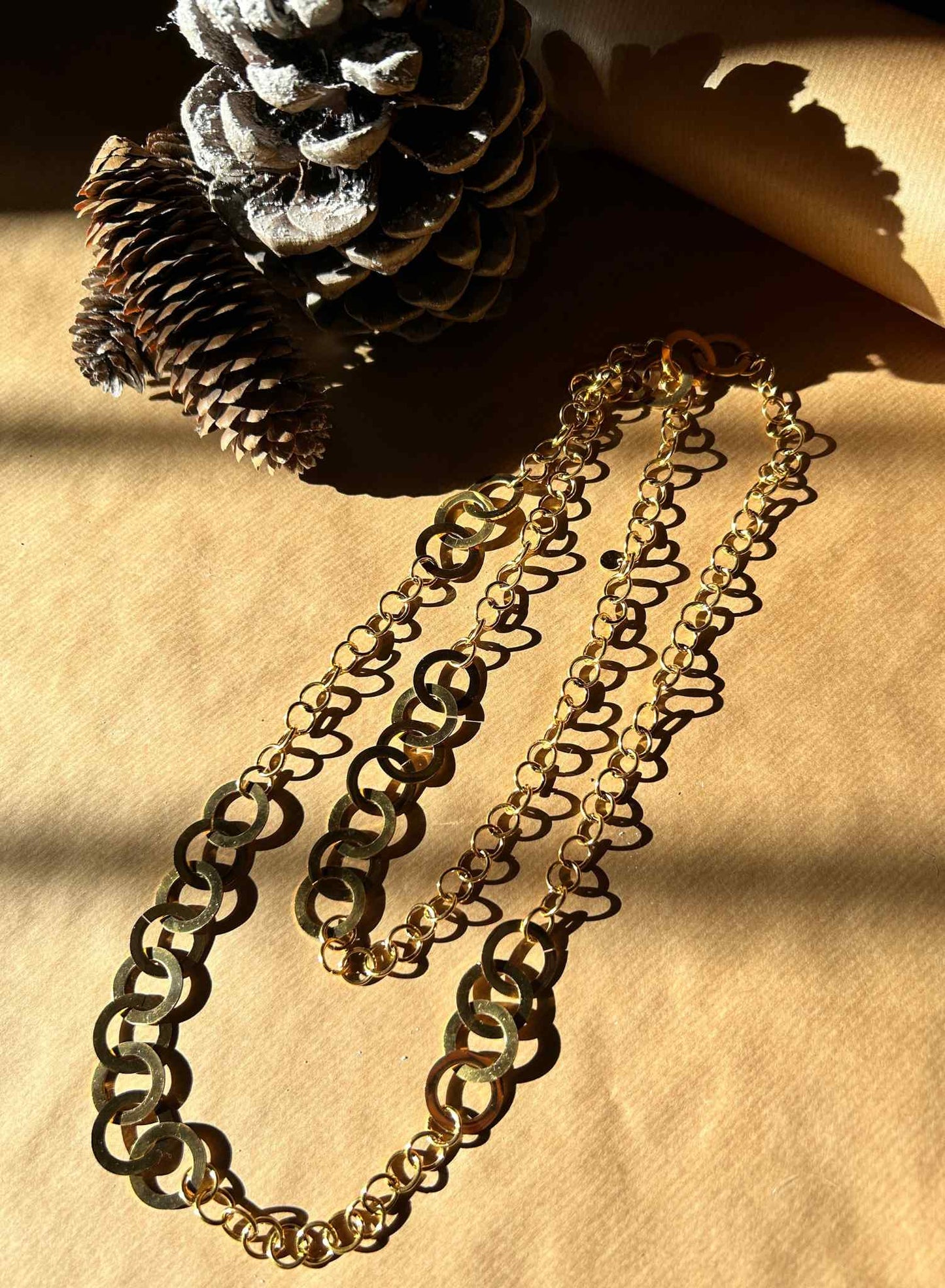 Long ring necklace