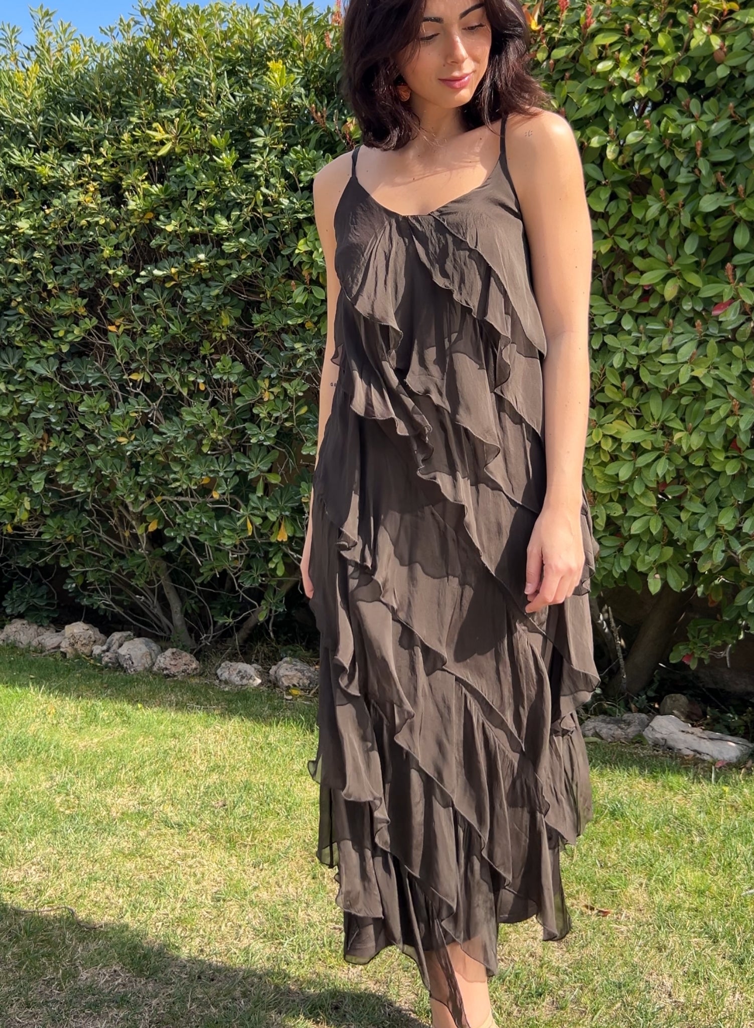 Vestido volante choco