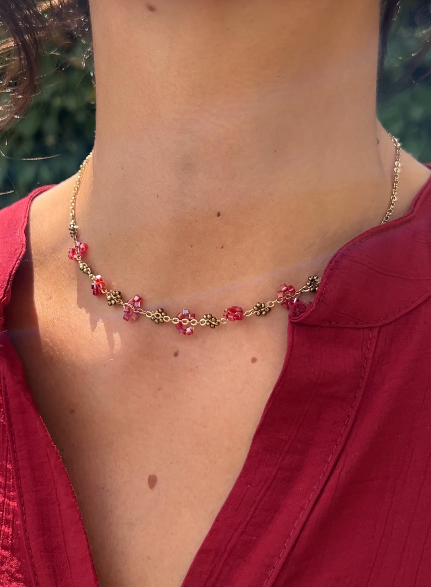 Collar bolitas
