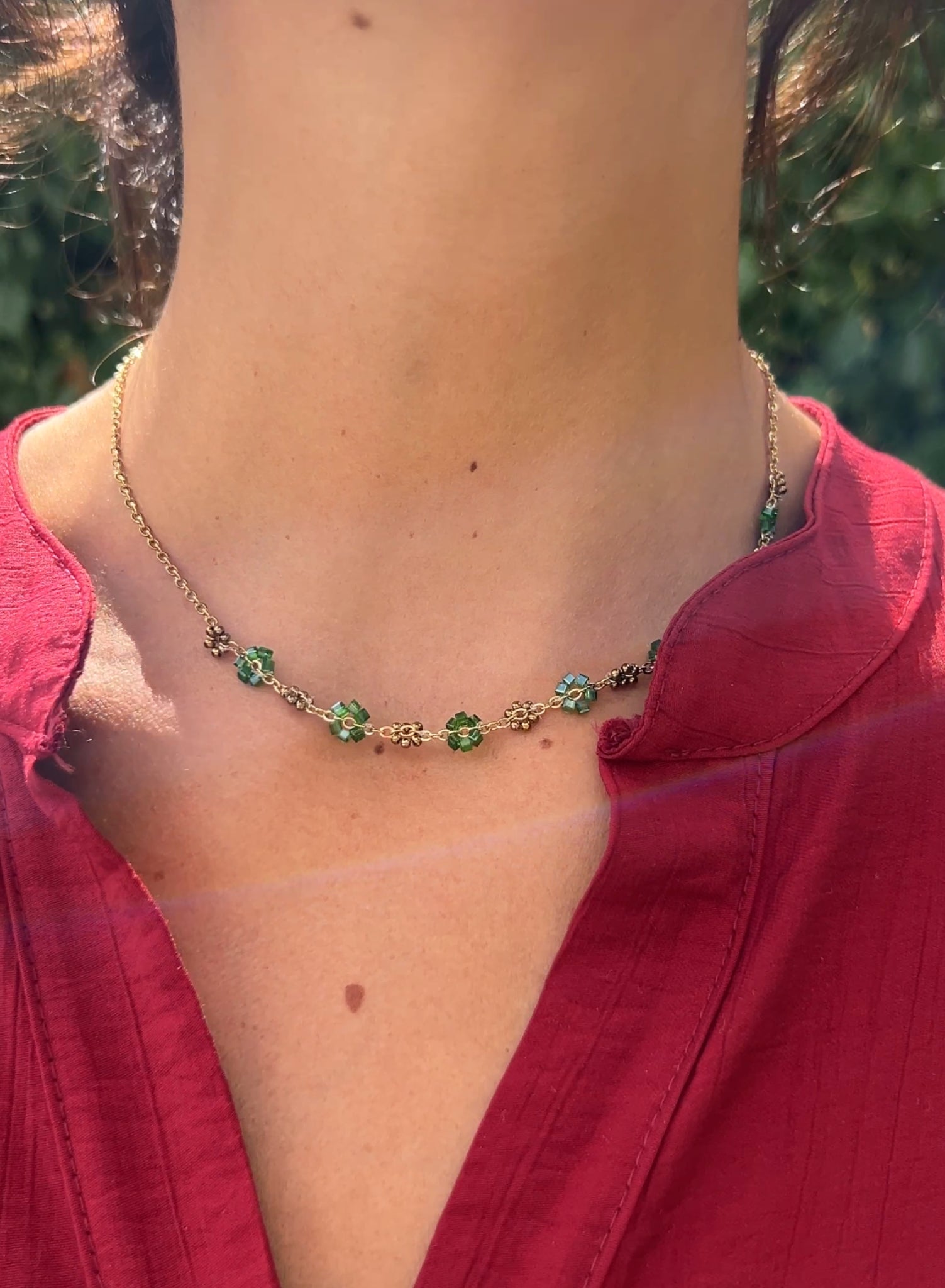 Collar bolitas