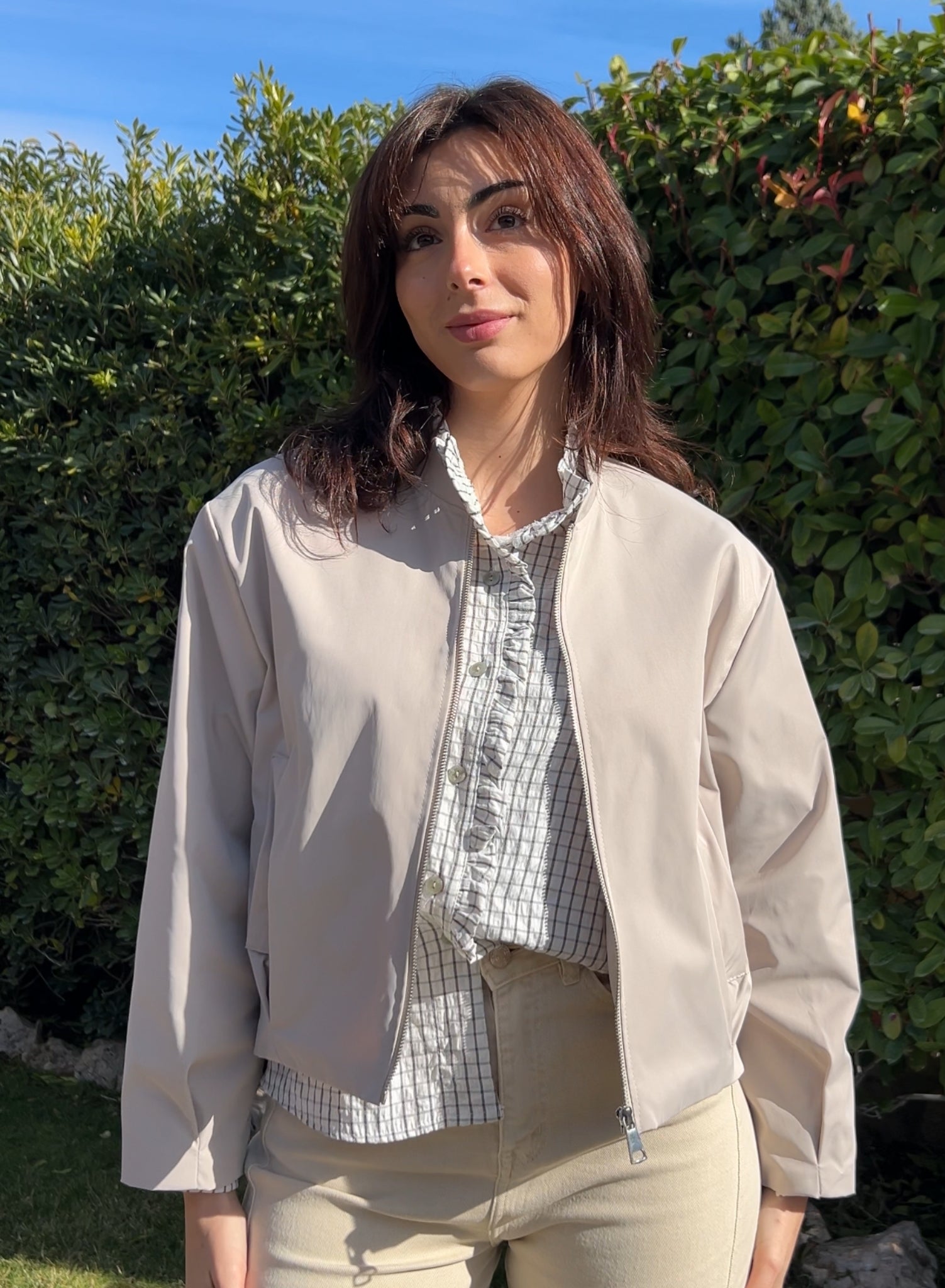 Bomber beige