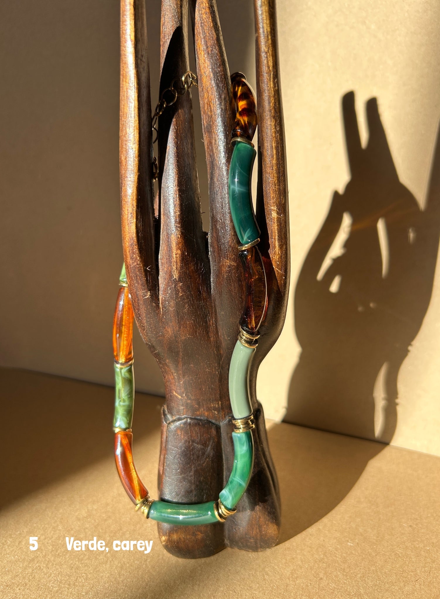 Collar macarrones (disponible en varios colores)