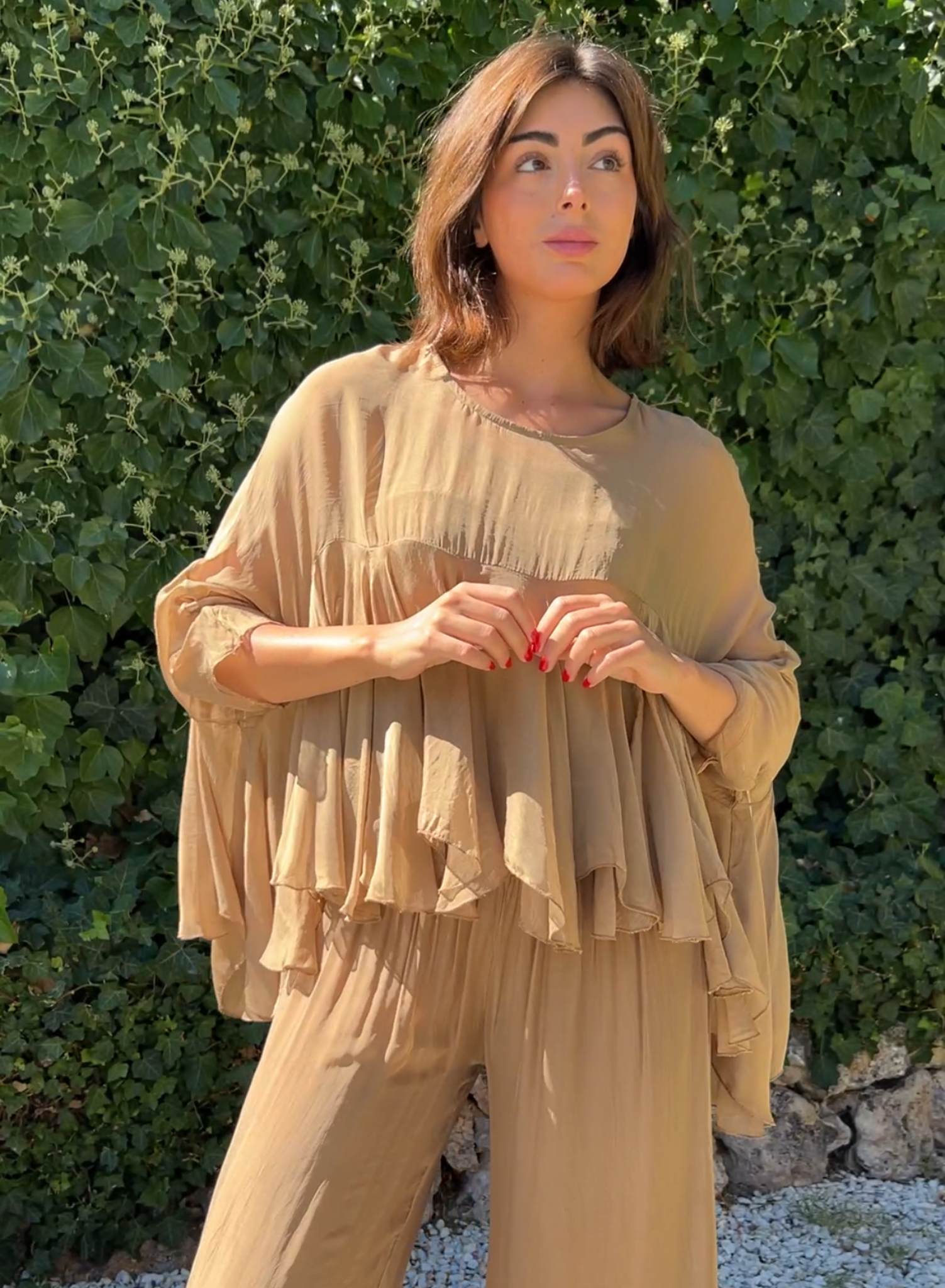 Blusa seda