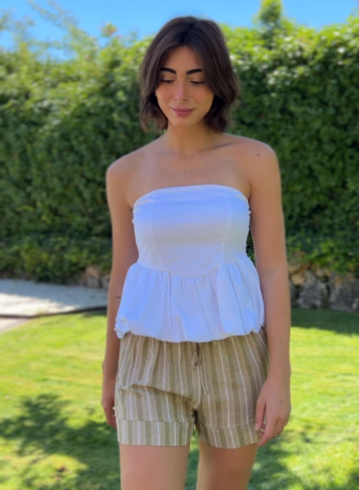 Blusa pompón
