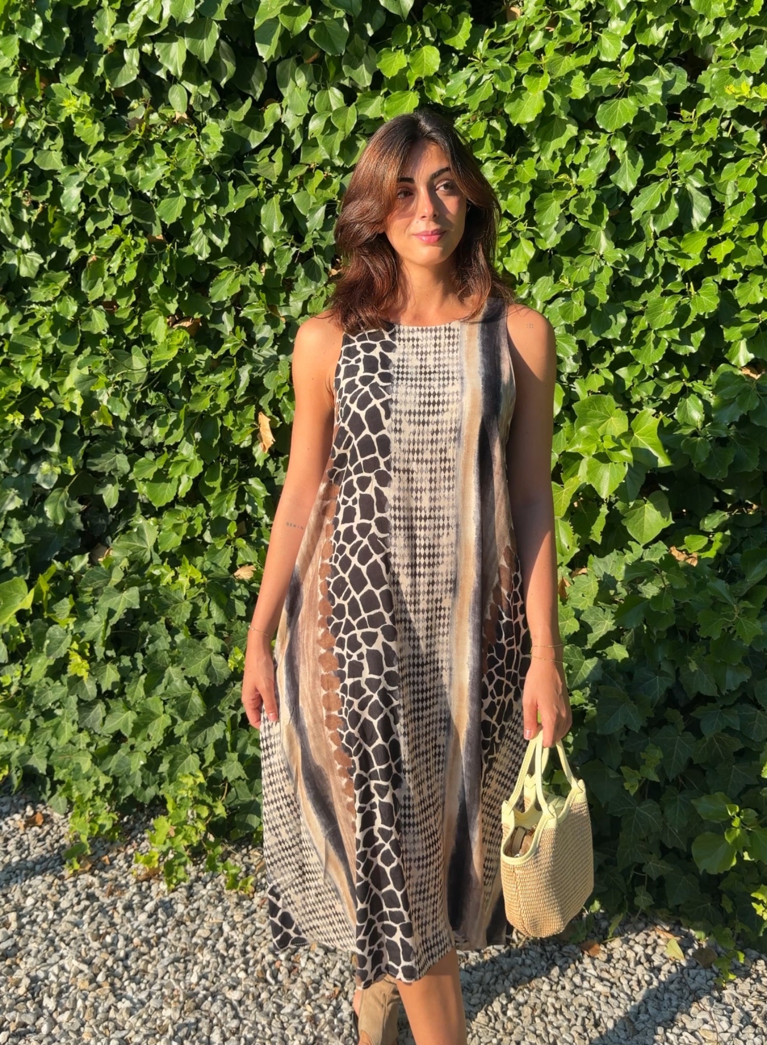 Vestido jirafa