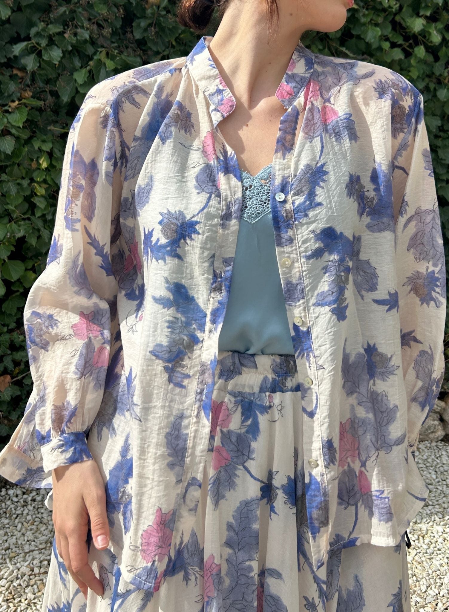 Camisa Tessa Azul