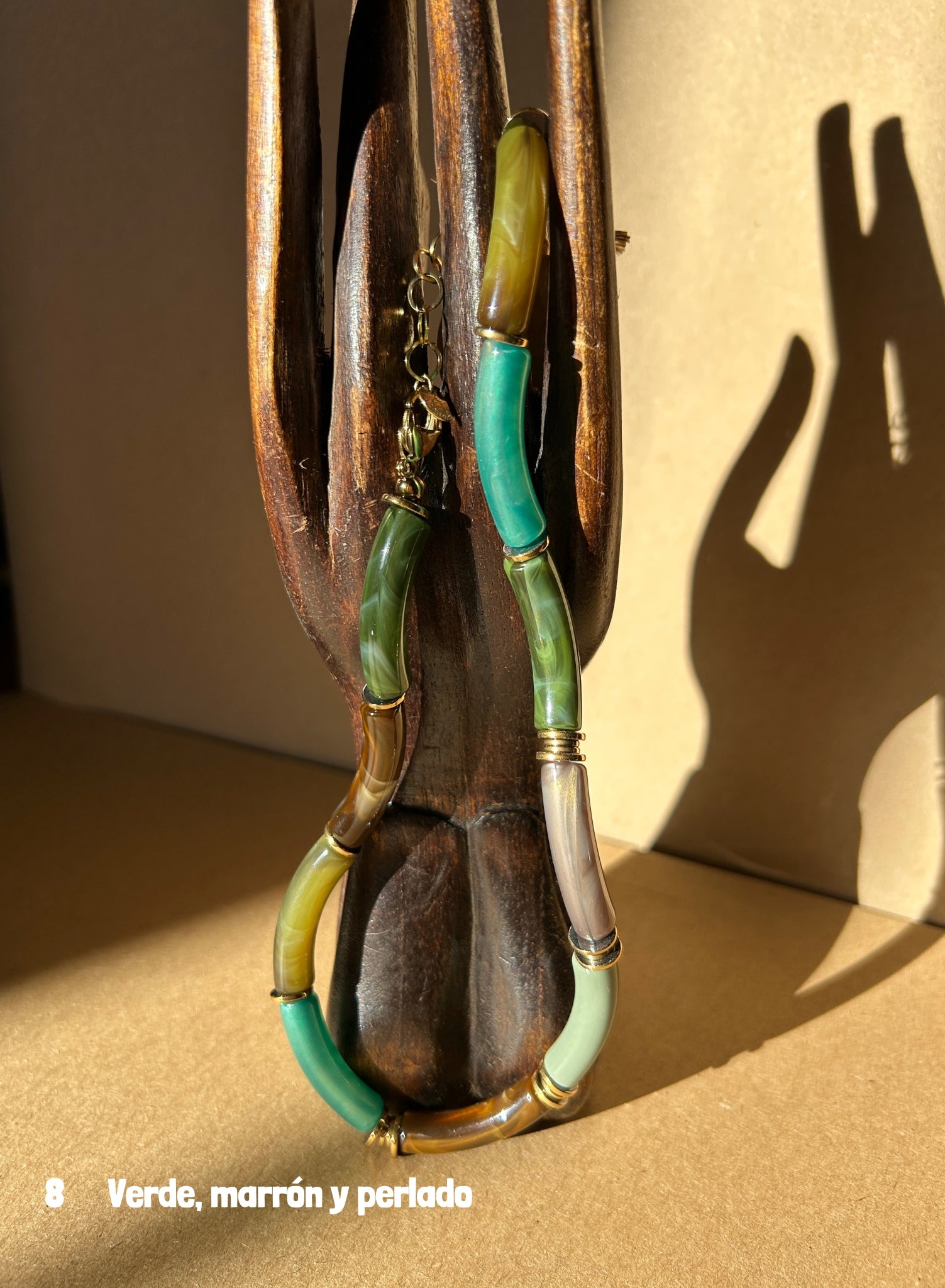 Collar macarrones (disponible en varios colores)