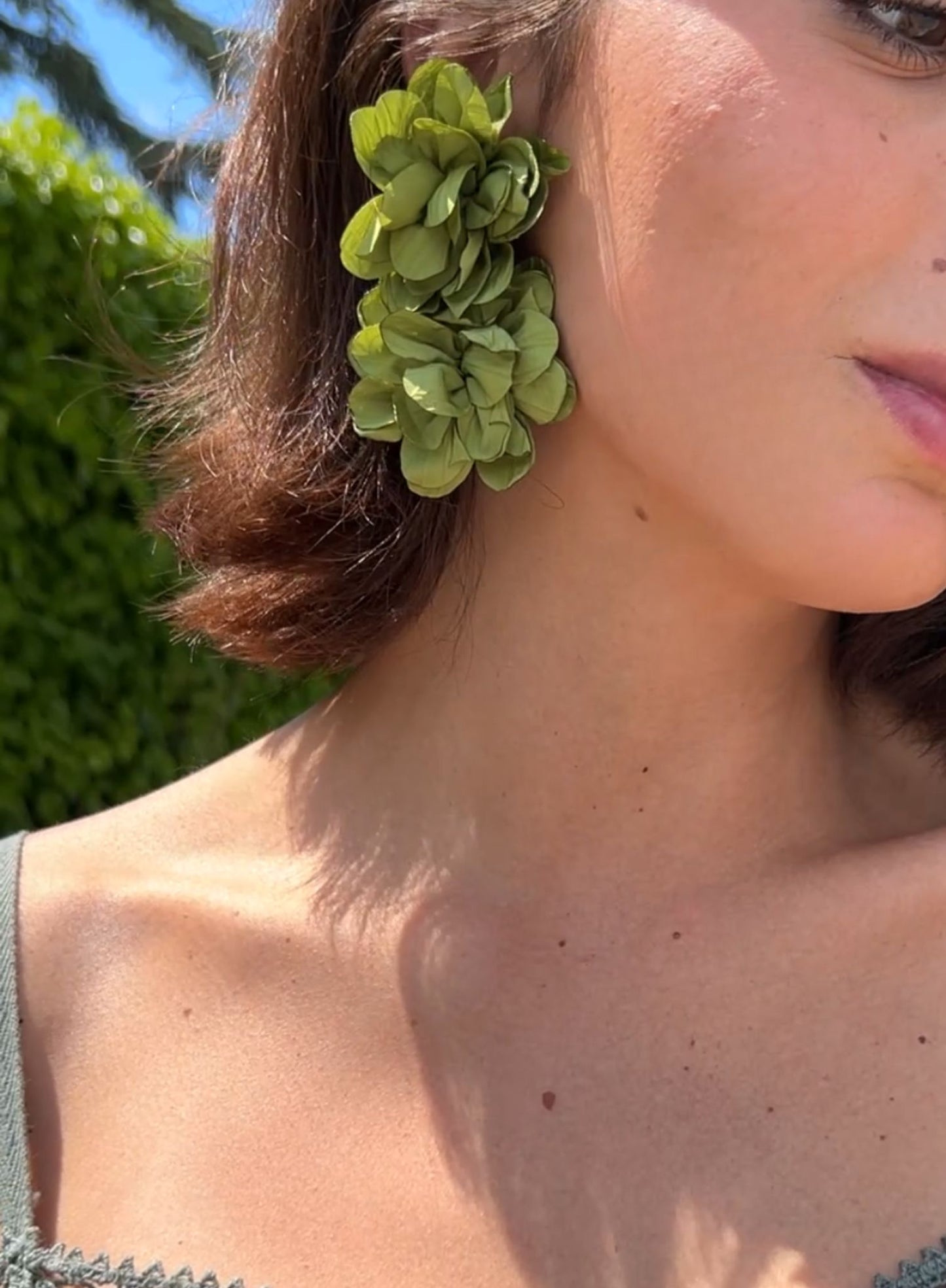 Pendientes Flores (varios colores)