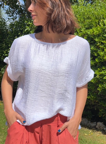 Camisa Bambula blanca