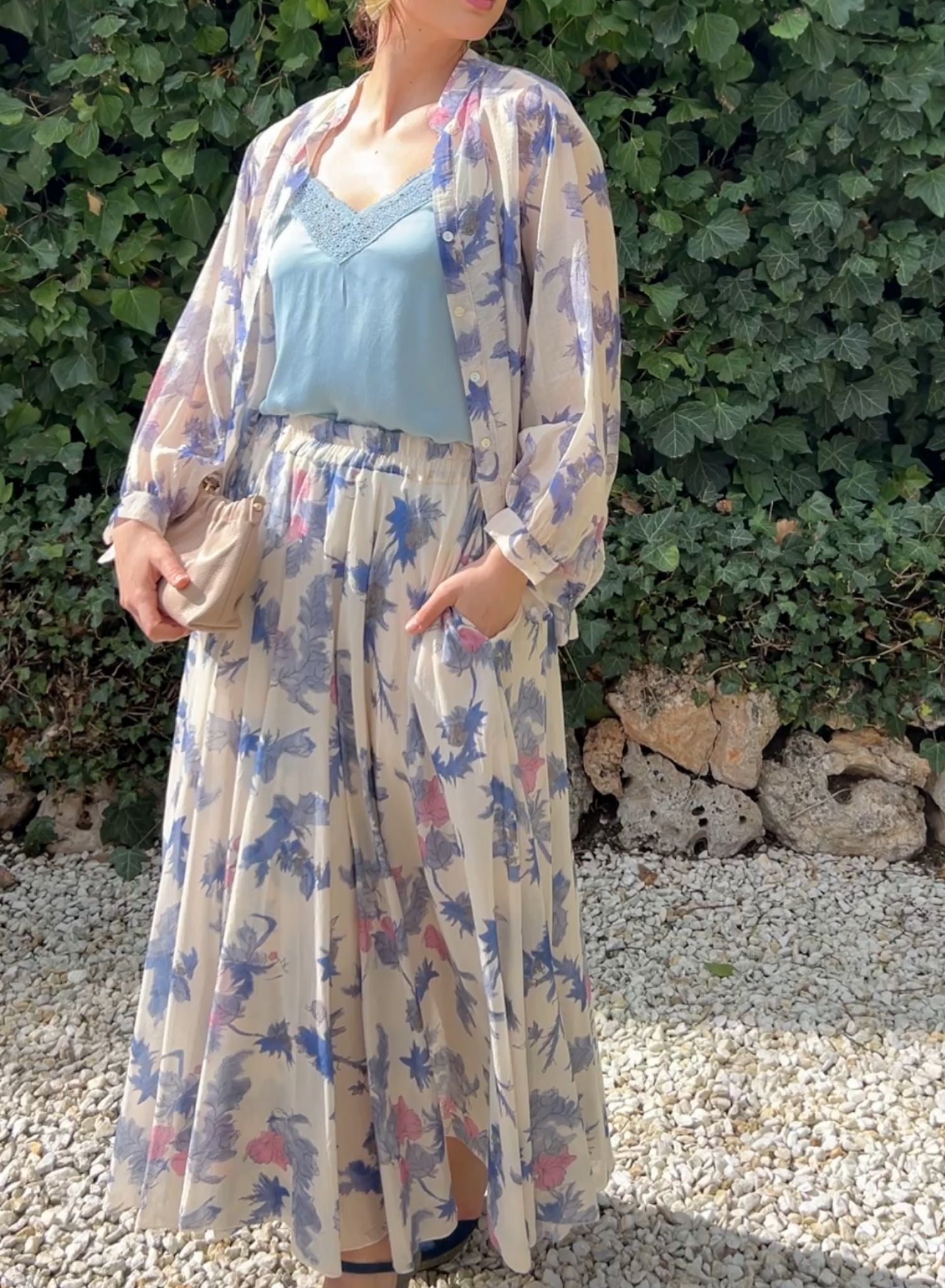 Falda Tessa Azul