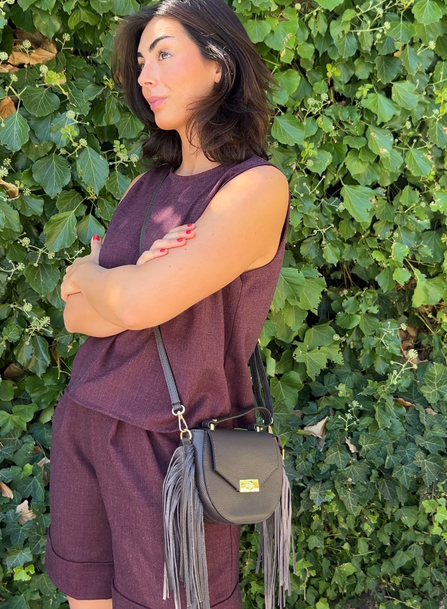 Bolso mini choco