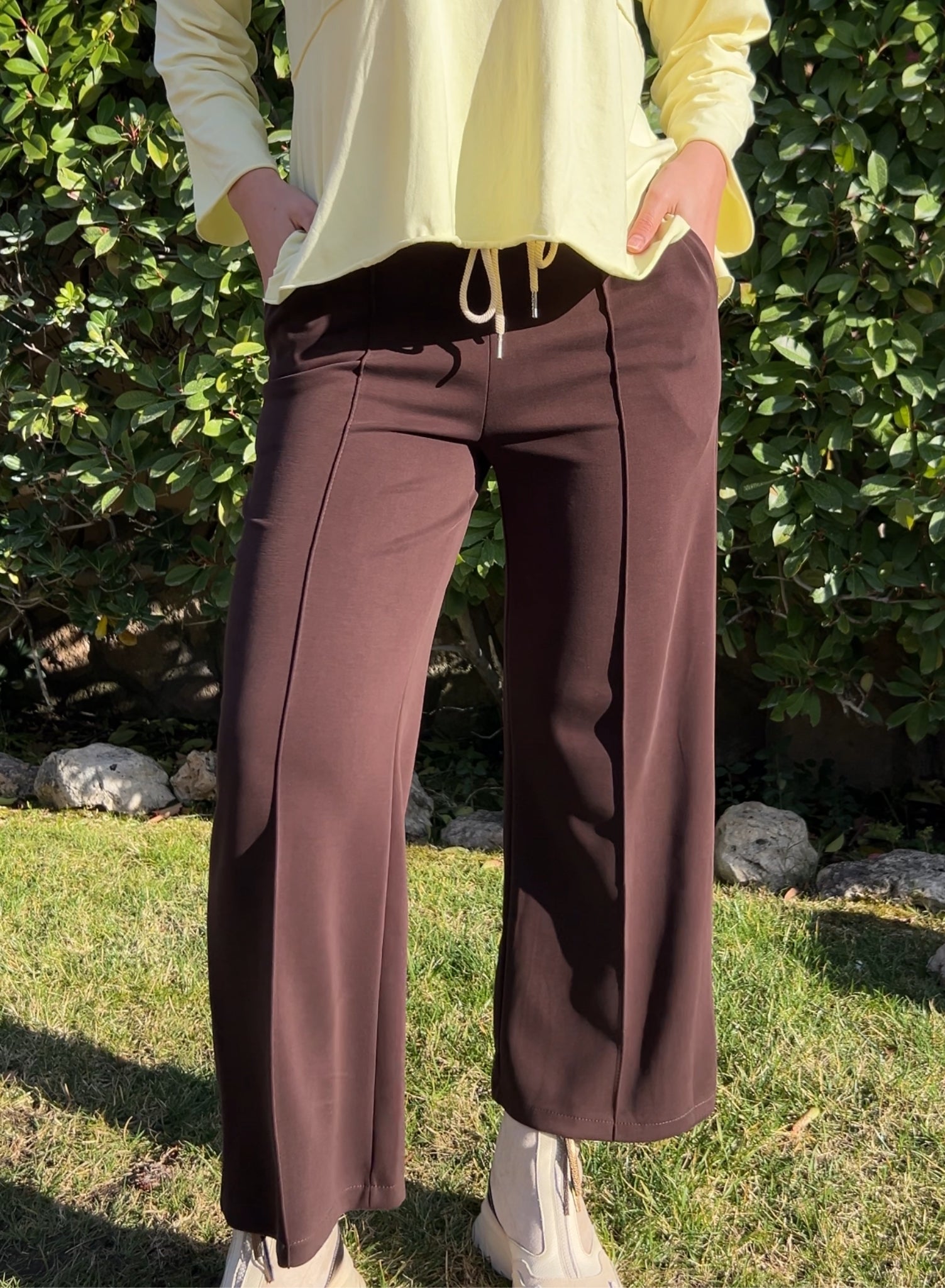 Pantalón chándal choco