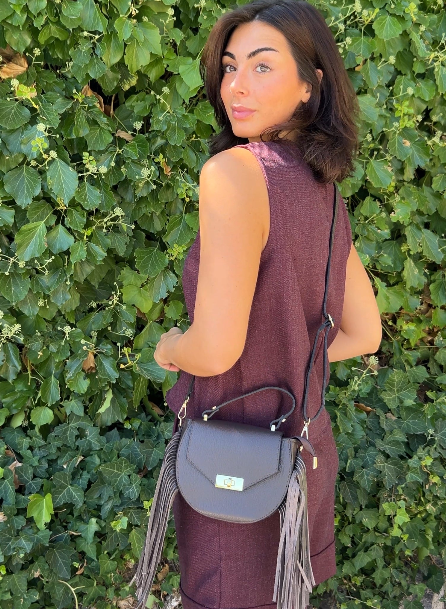 Bolso mini choco