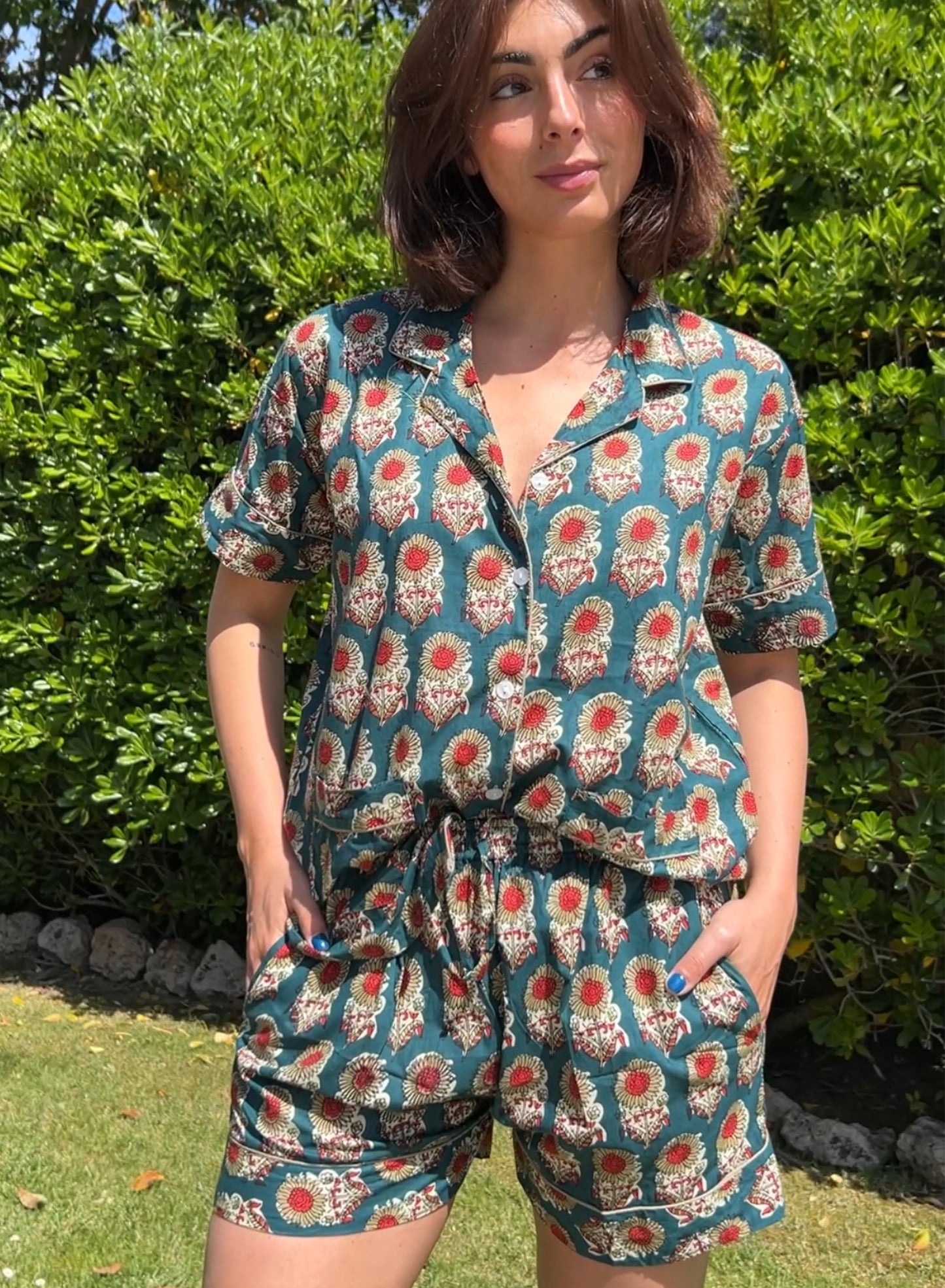 Pijama corto