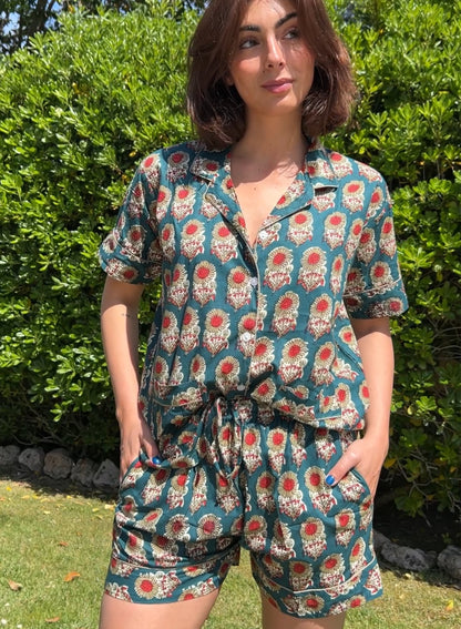 Pijama corto