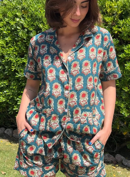 Pijama corto