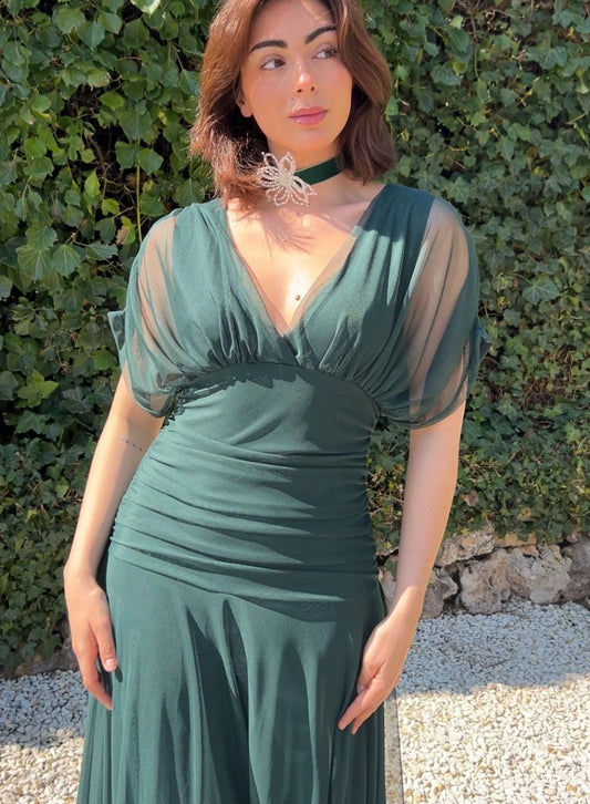 Sofia green dress