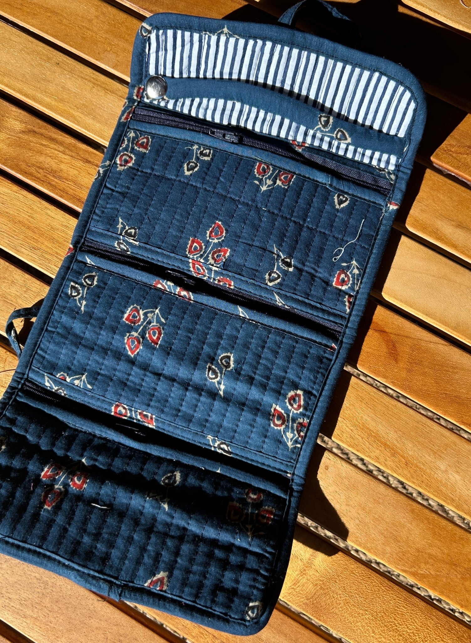 Joyero azul marino