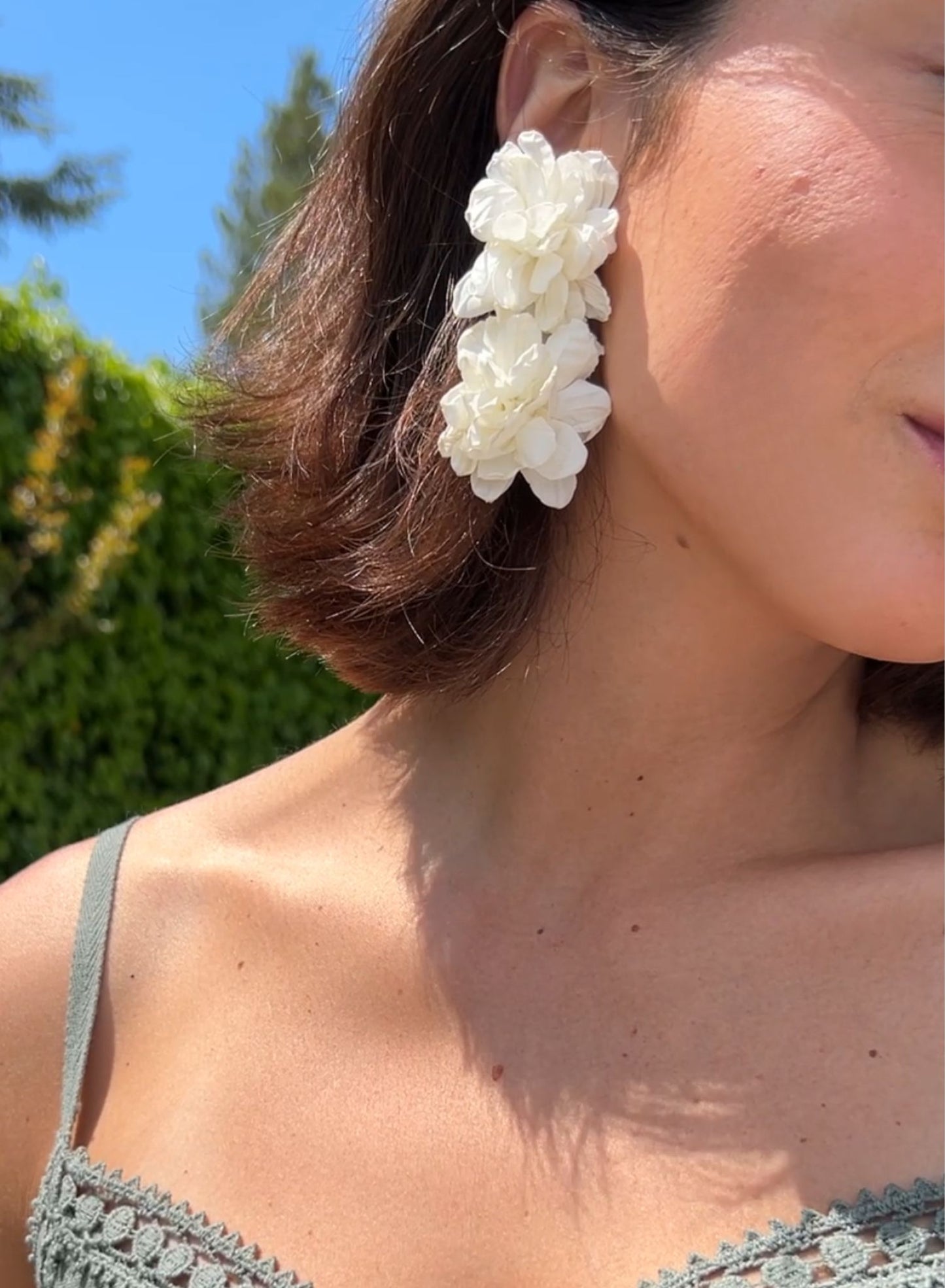 Pendientes Flores (varios colores)