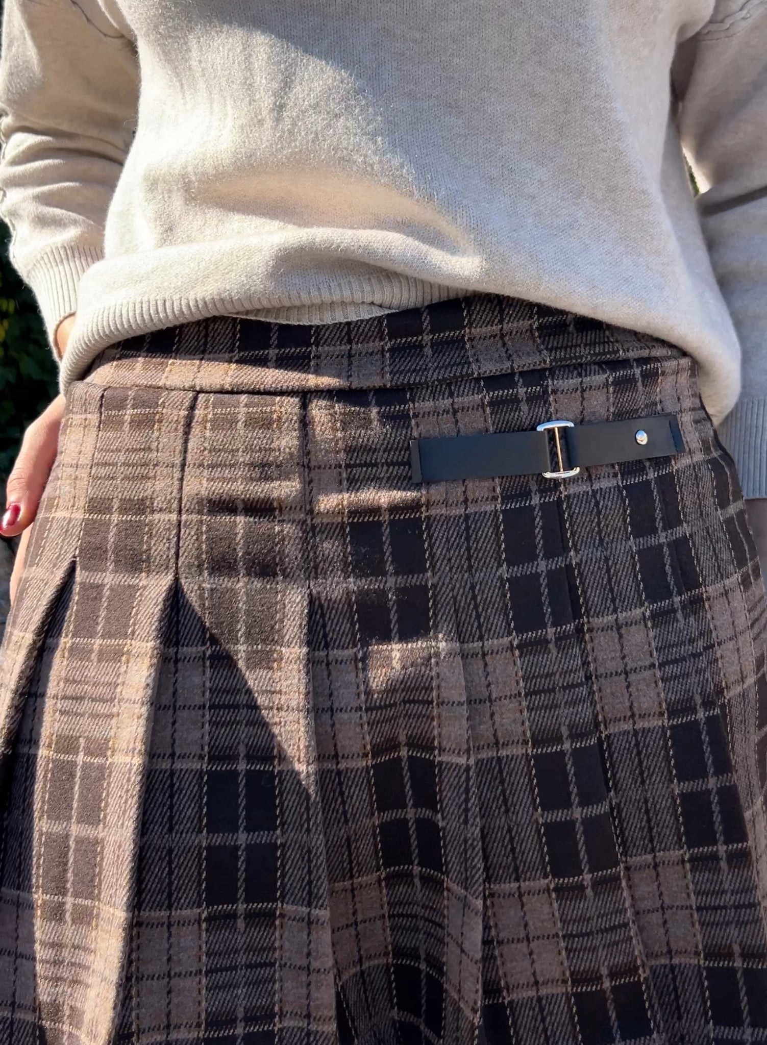 Falda pantalón choco