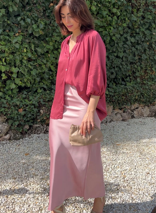 Satin shirt 