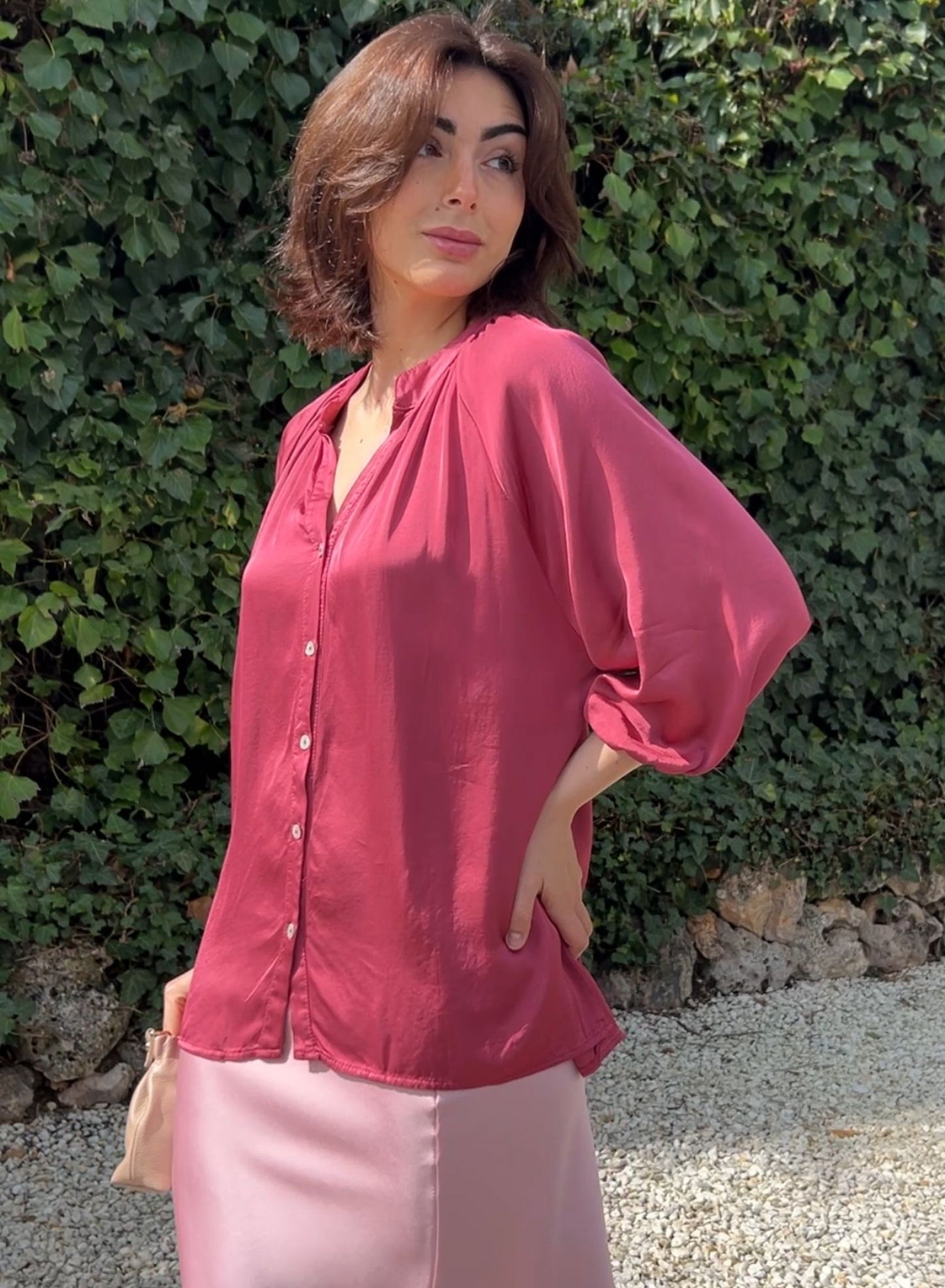 Camisa raso