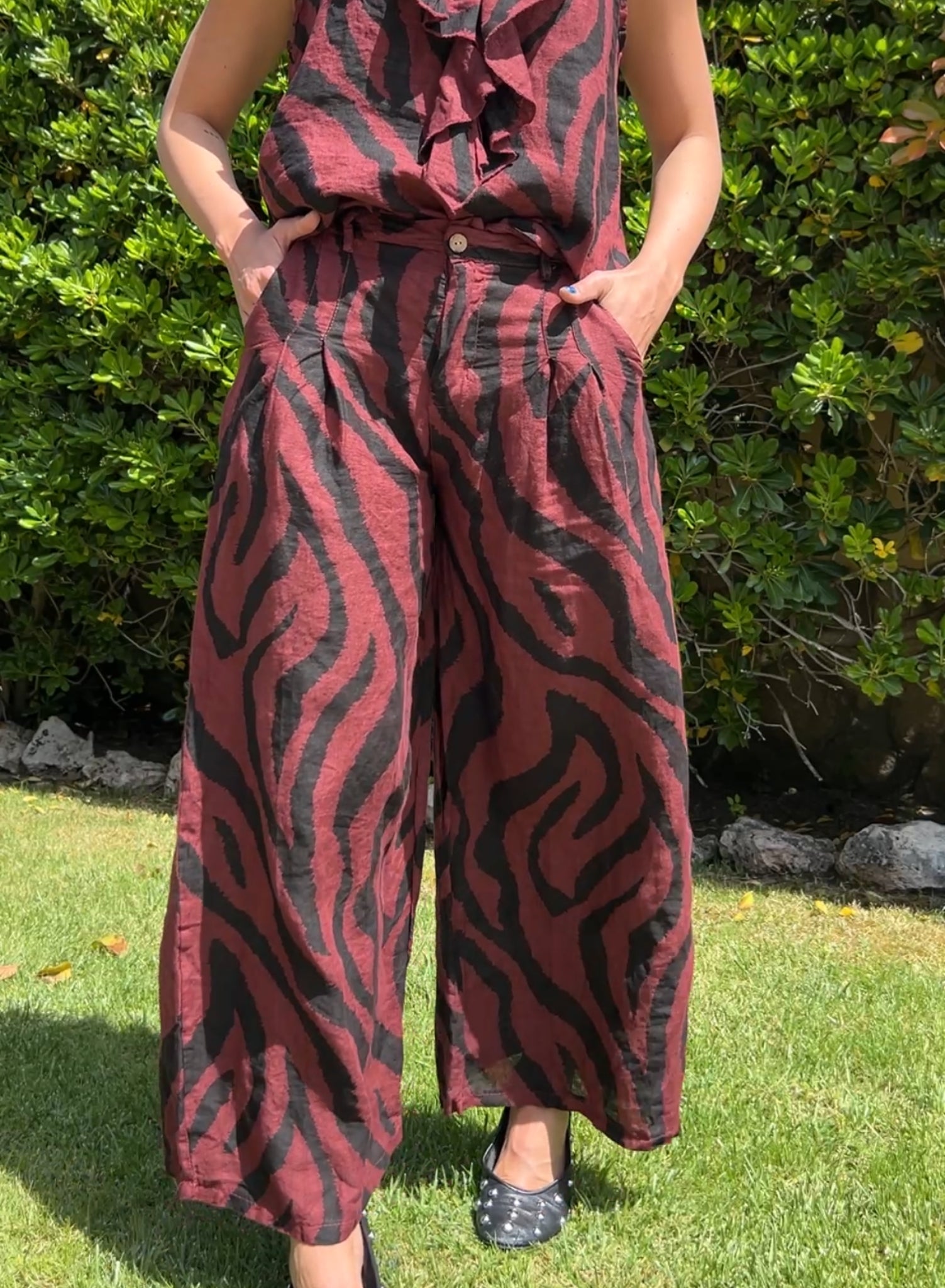 Pantalón tigre