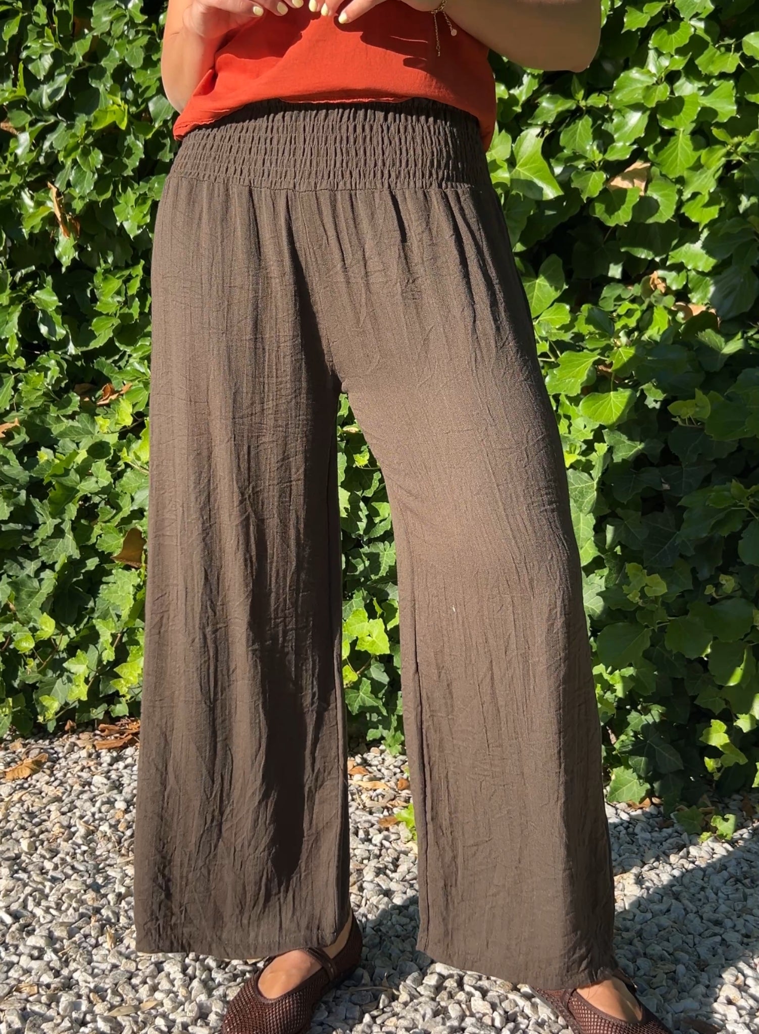 Pantalón Cleo choco